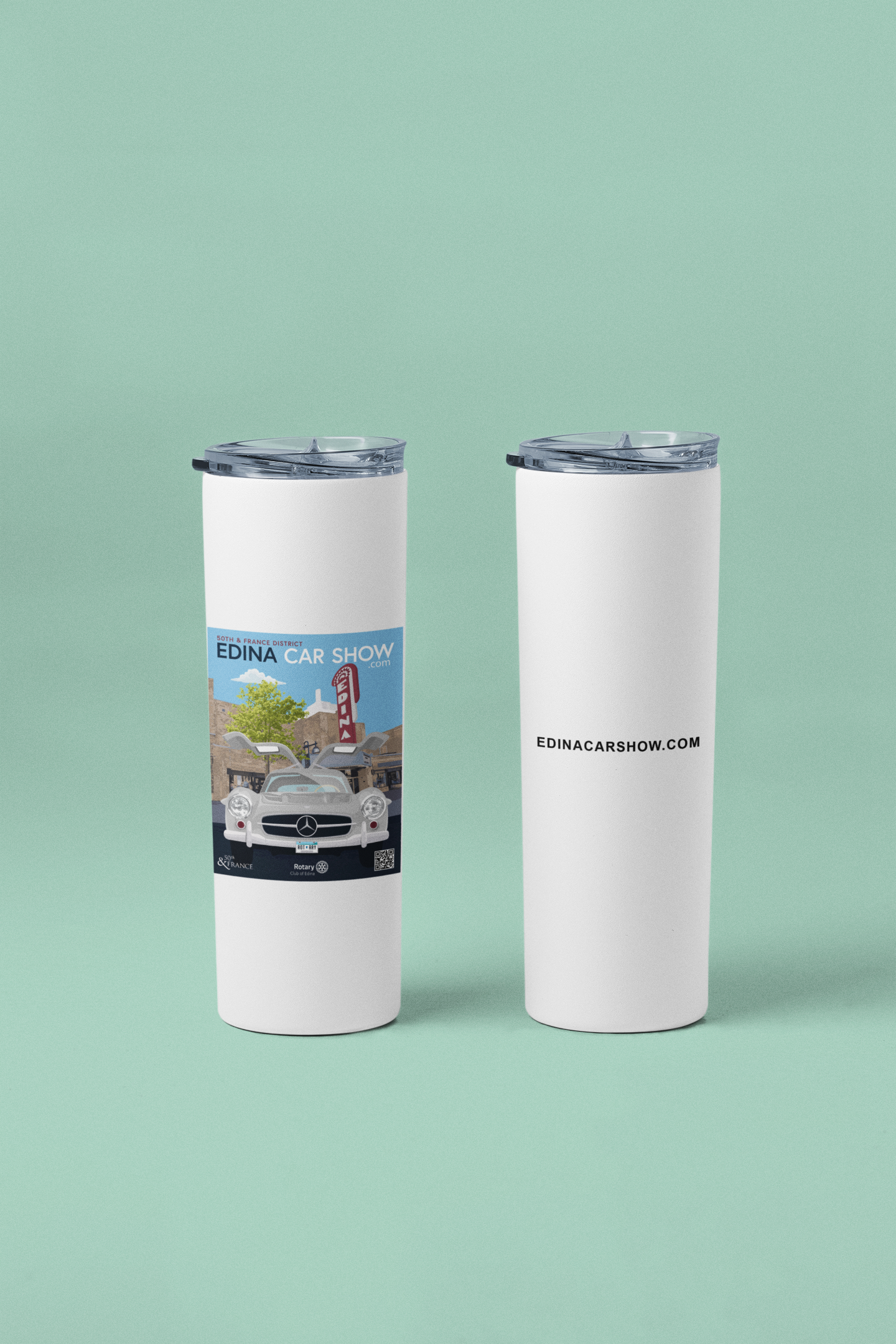 Edina Car Show 20 ounce tumbler All Car Show Edina FB