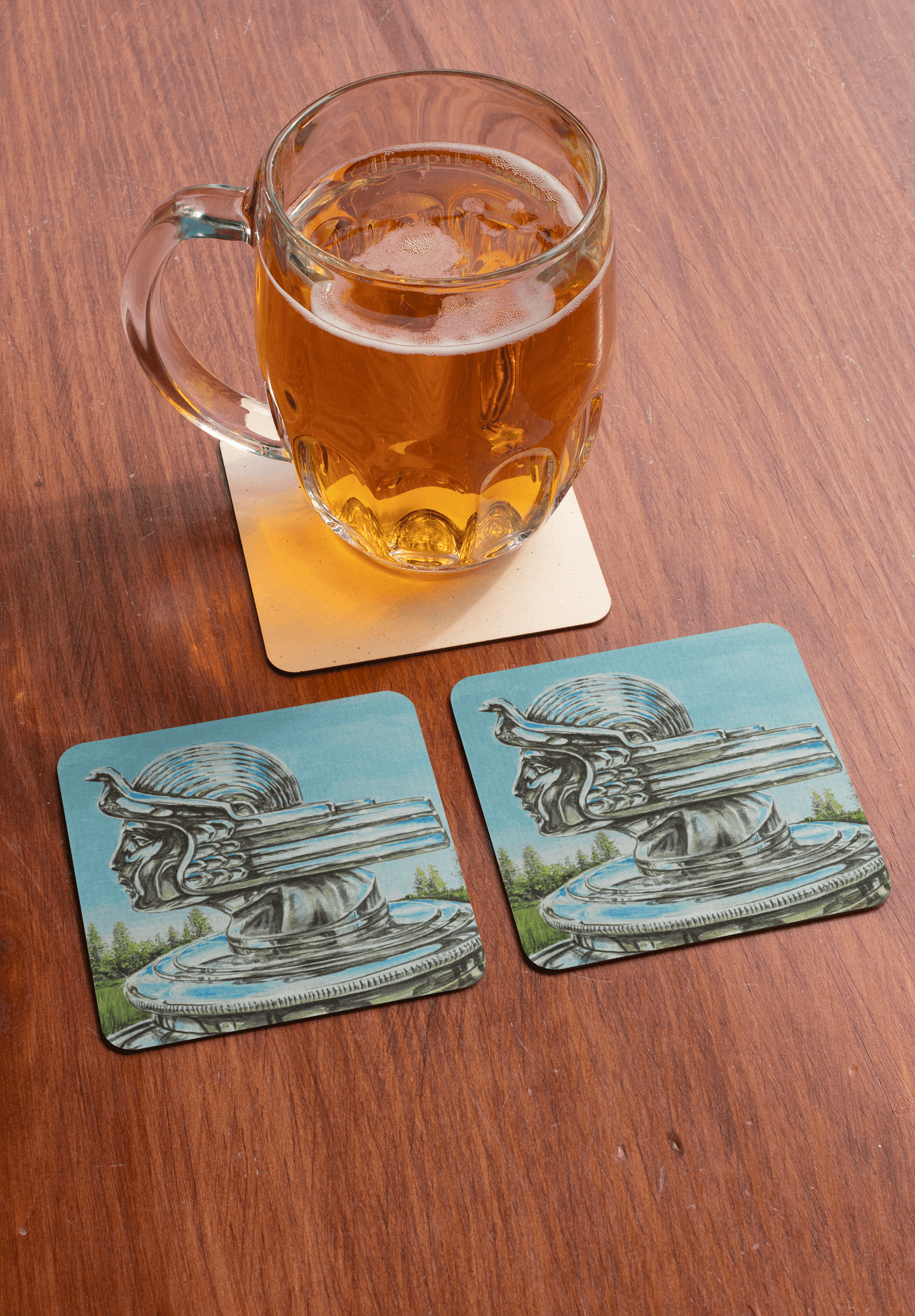 Stoichrome - MaddK Studio - Drink coaster