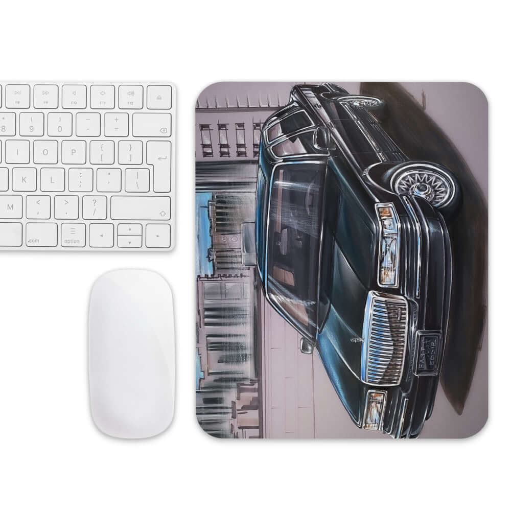 MSP Town Car- MaddK Studio - Mouse pad All American Made american muscle Big Body classic american car crown vic crown victoria FB ford panther grand marquis LImo Life Lincoln Car Lincoln TOwn Car luxury cruiser MaddK made in USA Panther Panther Mafia Panther Mobile panther platform ride like royalty town car V 8 Power V8 Vintage Car