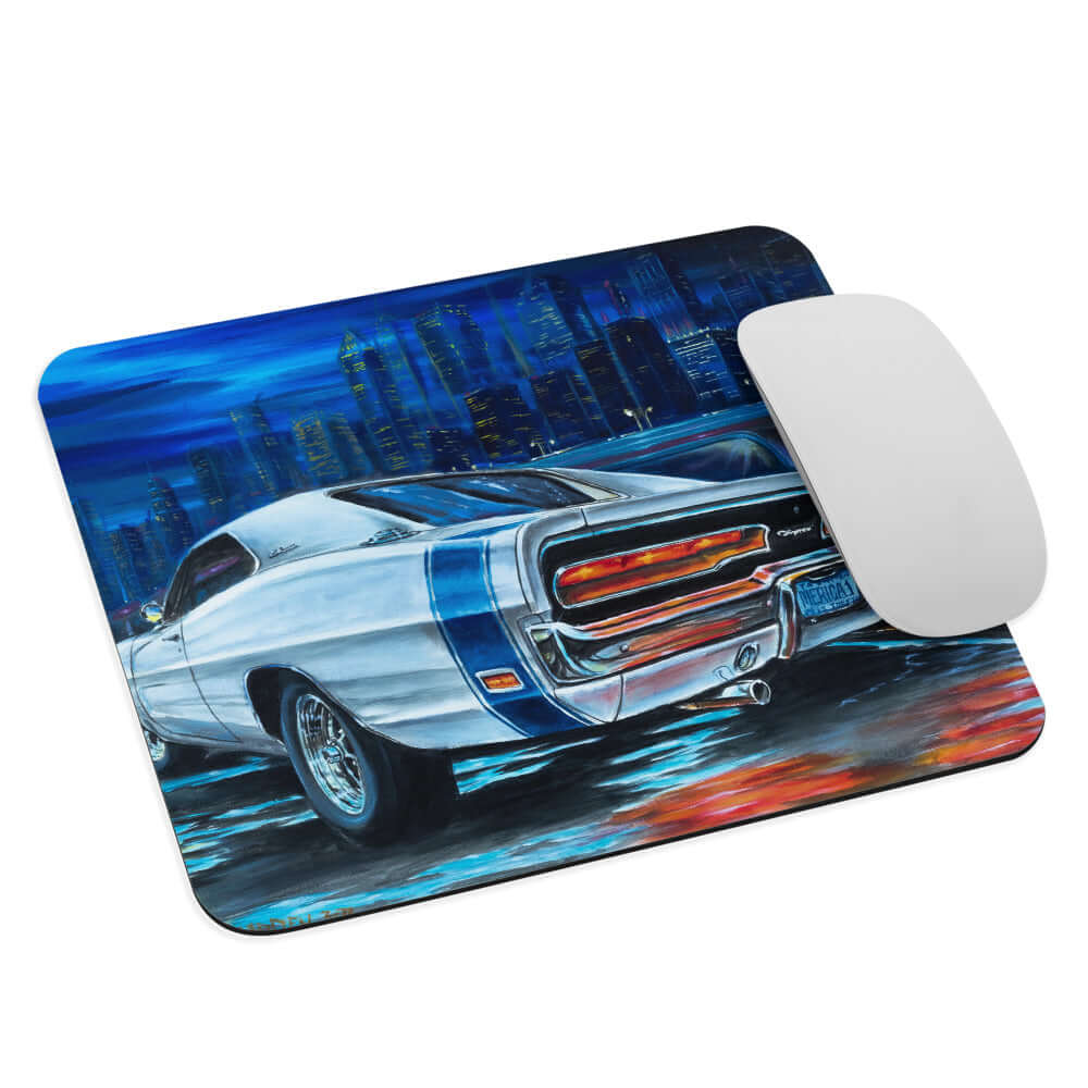 The king of muscle cars - MaddK Studio - Mouse pad All American Made american muscle car classic car FB gas car gasoline car Kenosha CAR Lincoln Car MaddK made in USA Mucle Car Muscle Car Sports car Street Car V 8 Power V8 Vintage Car