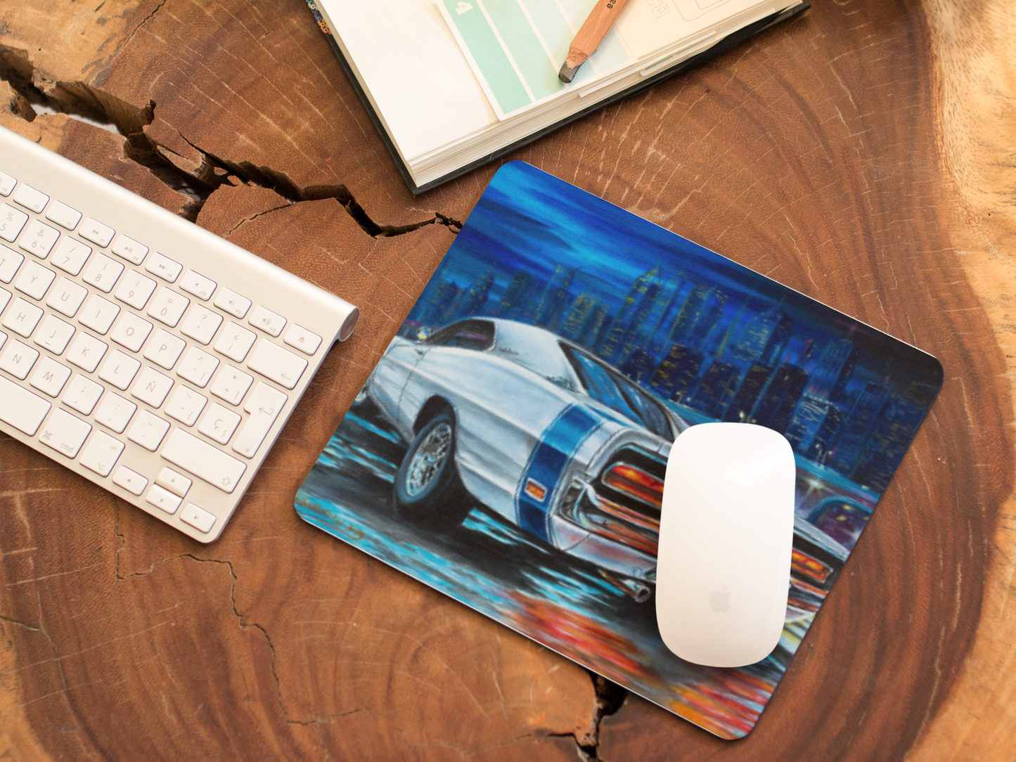 The king of muscle cars - MaddK Studio - Mouse pad American Made american muscle car classic car gas car gasoline car Kenosha CAR Lincoln Car MaddK made in USA Mucle Car Muscle Car Sports car Street Car V 8 Power V8 Vintage Car