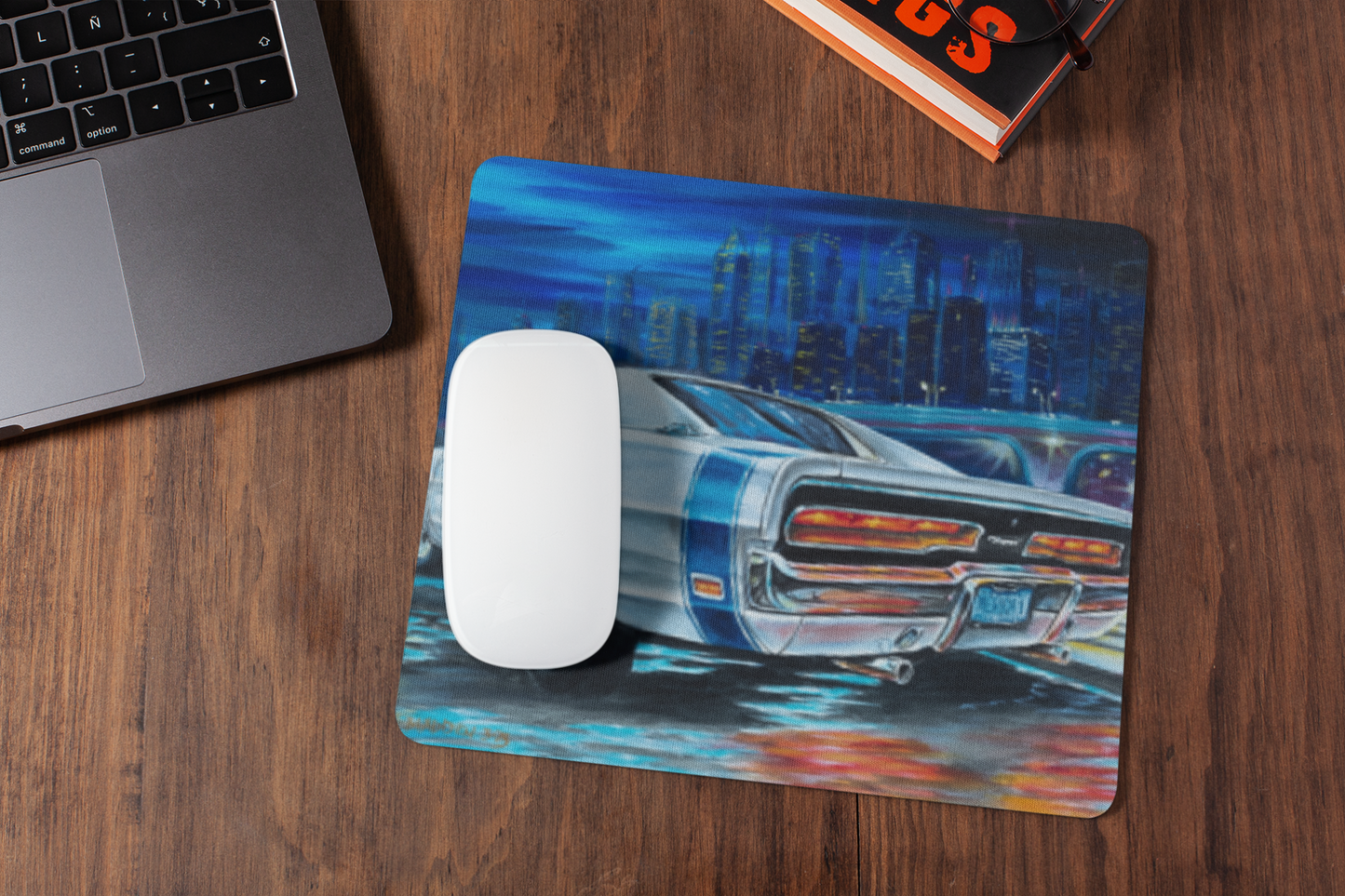 The king of muscle cars - MaddK Studio - Mouse pad All American Made american muscle car classic car FB gas car gasoline car Kenosha CAR Lincoln Car MaddK made in USA Mucle Car Muscle Car Sports car Street Car V 8 Power V8 Vintage Car