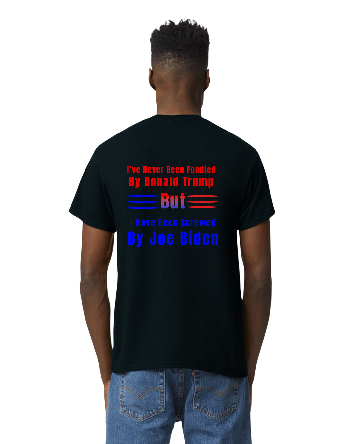 Screwed by Joe Biden - Short-Sleeve Unisex T-Shirt biden bidens america dads day Fahters day gift for dad gift for grandpa gift for her gift for him gift for husband gift for sister gift for wife hand made Handmade horrible designs horribledesigns liberal tears made in USA maga moms day moms gift small business super dad Trump Unique gift