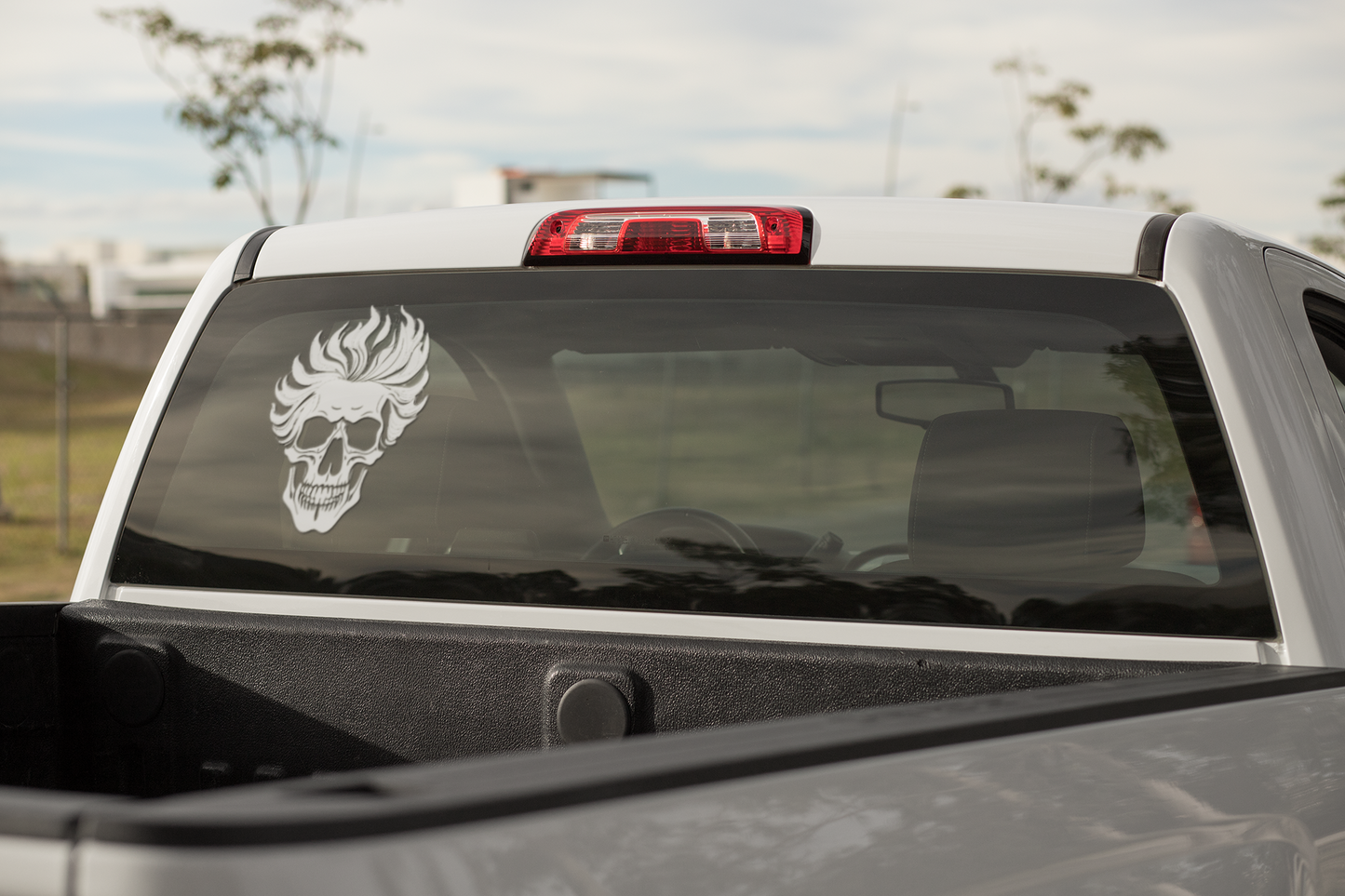Flaming skull - Vinyl decal 2A boss gift car decor car lovers dads day gift dont tread on me gift for dad gift for grandpa gift for her gift for him gift for husband gift for mom gift for sister gift for wife liberty moms gift skull skull sticker Unique gift Vinyl Vinyl decals vinyl sticker Vinyl stickers window decal window sticker