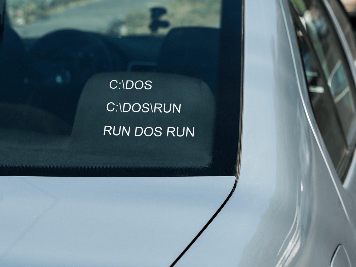 RUN DOS RUN - Vinyl decal adult adulting adulting not a fan All Die cut stickers FB funny sticker meme sticker sticker stickers vinyl sticker water proof sticker would not recommend