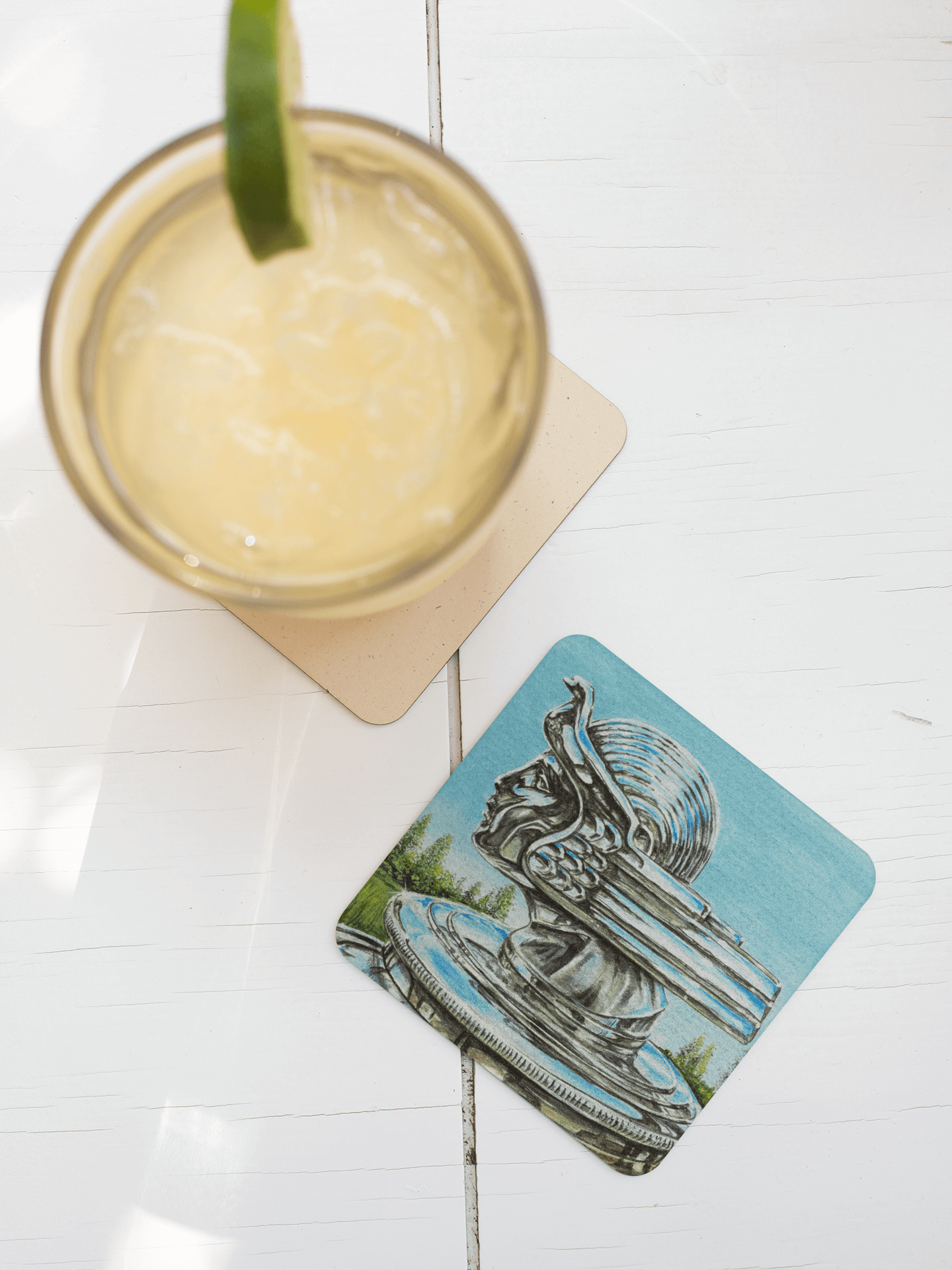 Stoichrome - MaddK Studio - Drink coaster