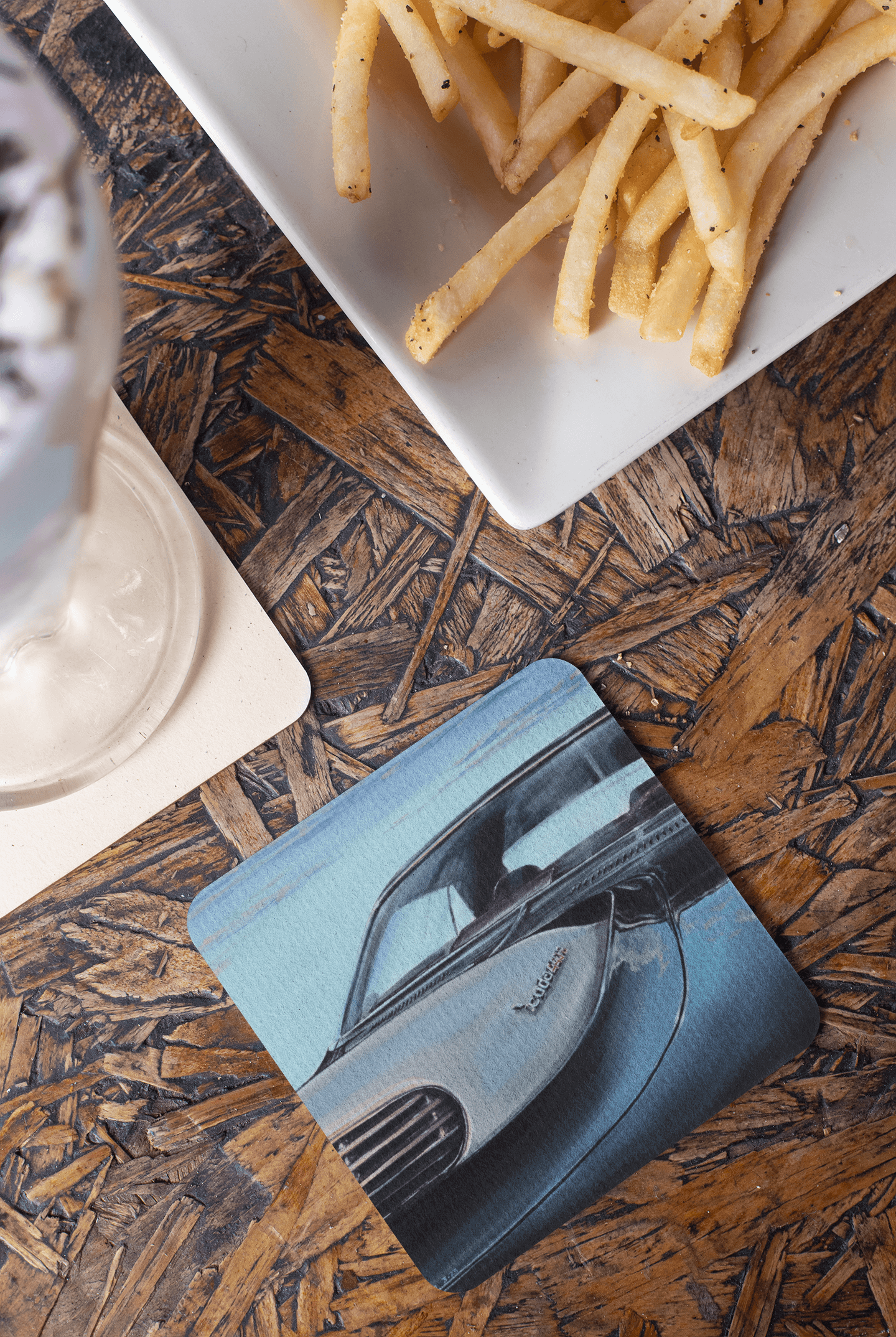 Cuda 440 - MaddK Studio - Drink coaster