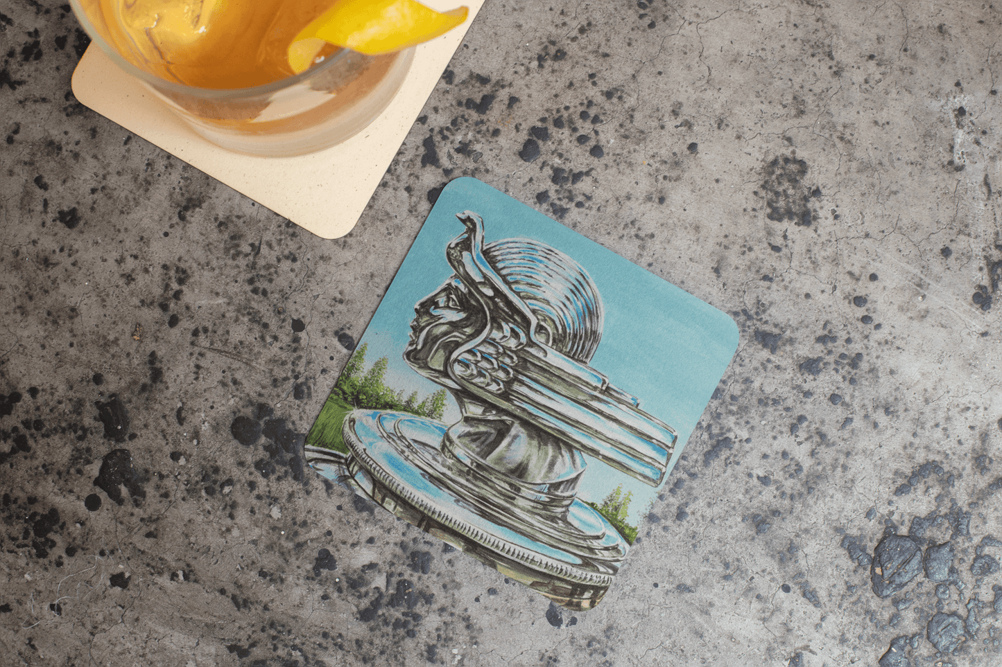 Stoichrome - MaddK Studio - Drink coaster