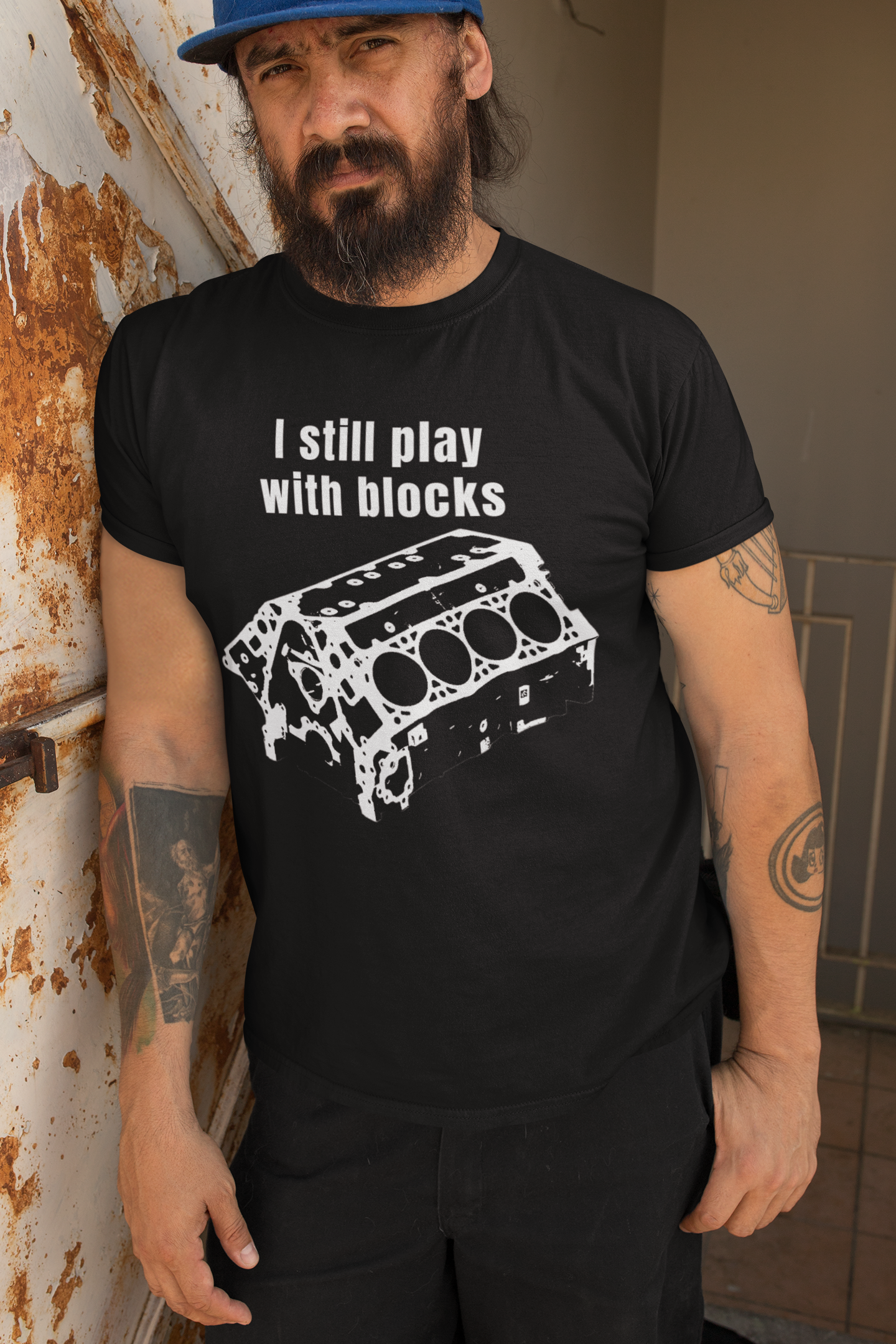 I still play with blocks - Unisex T-Shirt