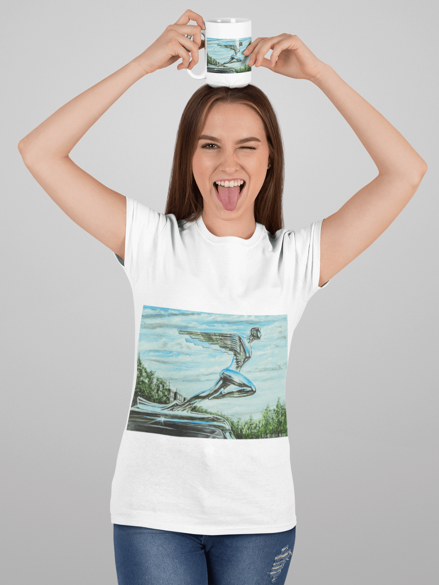 Flying HIgh- MaddK Studio  - Unisex Short-Sleeve T-Shirt