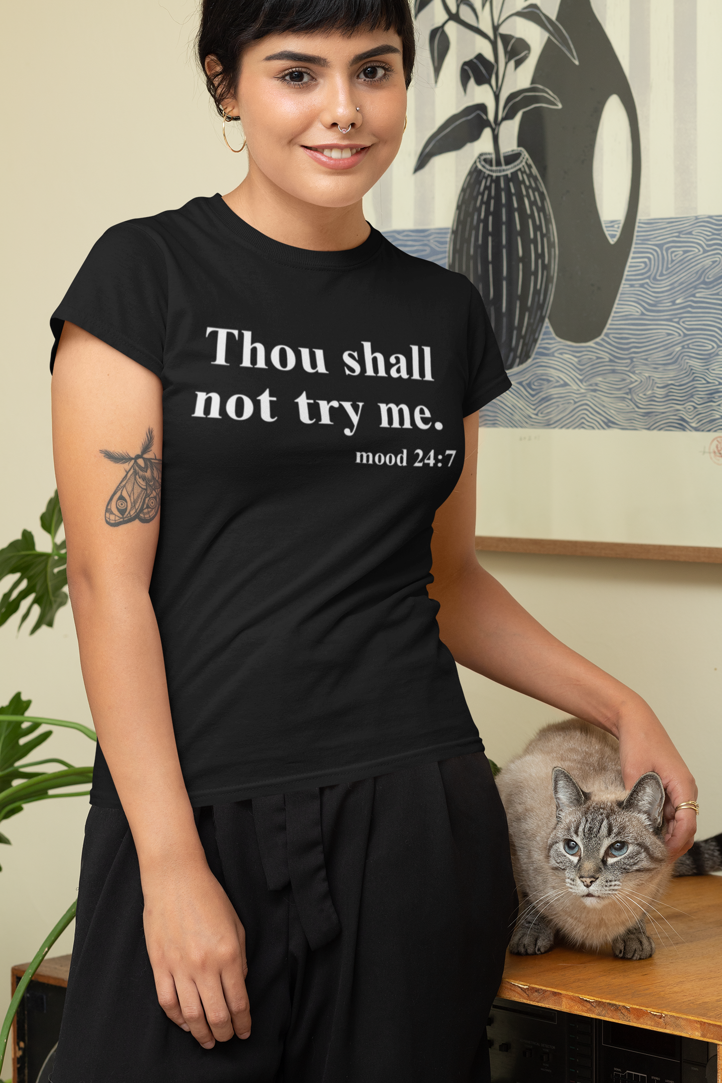 Thou shall not try me - Unisex T-Shirt birthday gift boyfriend gift Christmas gift co-worker gift coworker gift dads day gift Fathers Day Shirt fiance gift funny shirt gift for boyfriend gift for dad gift for grandpa gift for her gift for him gift for husband gift for mom gift for sister gift for wife gift idea girlfriend gift Husband Gift moms gift mothers day gift Mothers Day shirt school gift T-Shirt teacher gift Unique gift wife gift