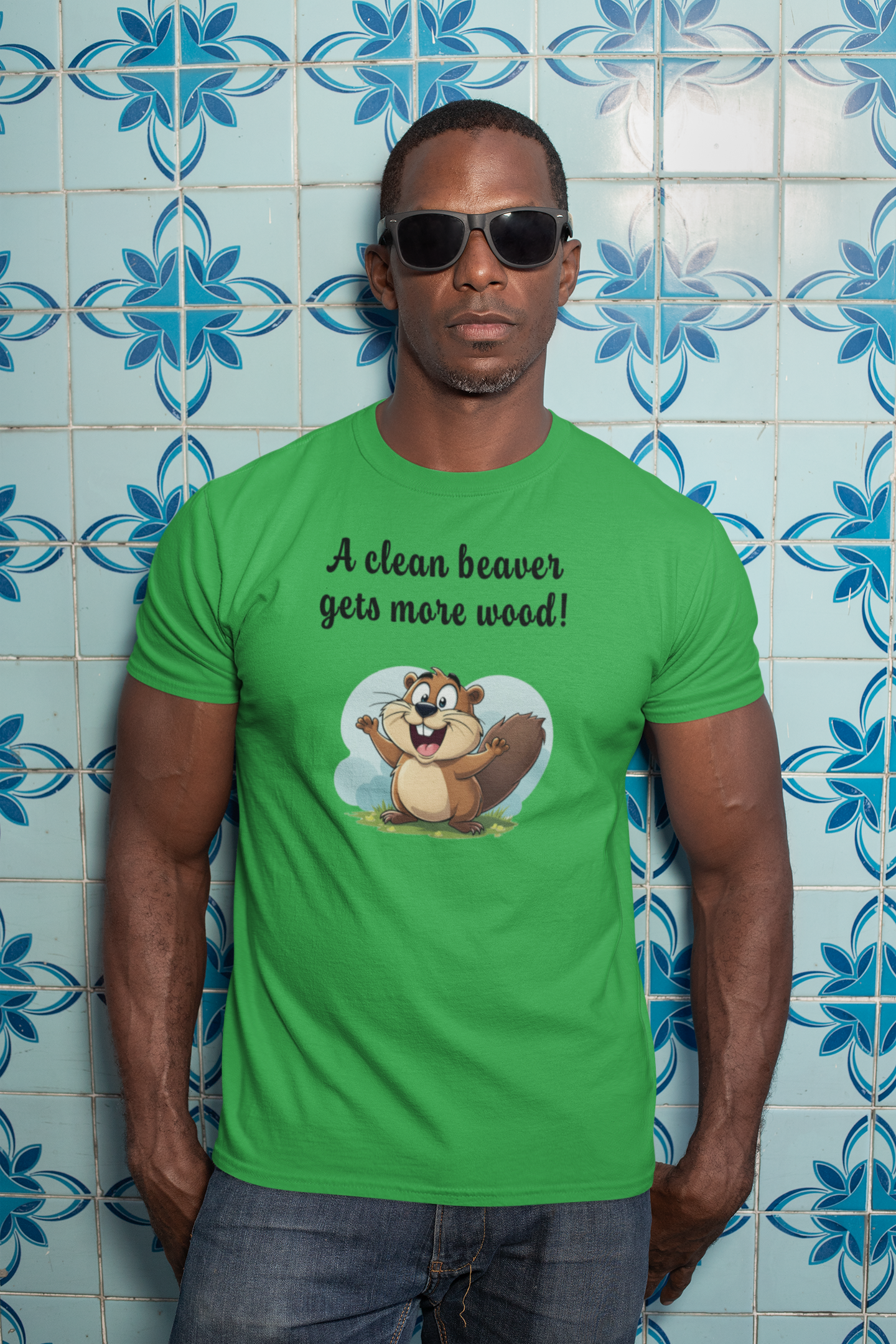 A clean beaver gets more wood unisex T-Shirt