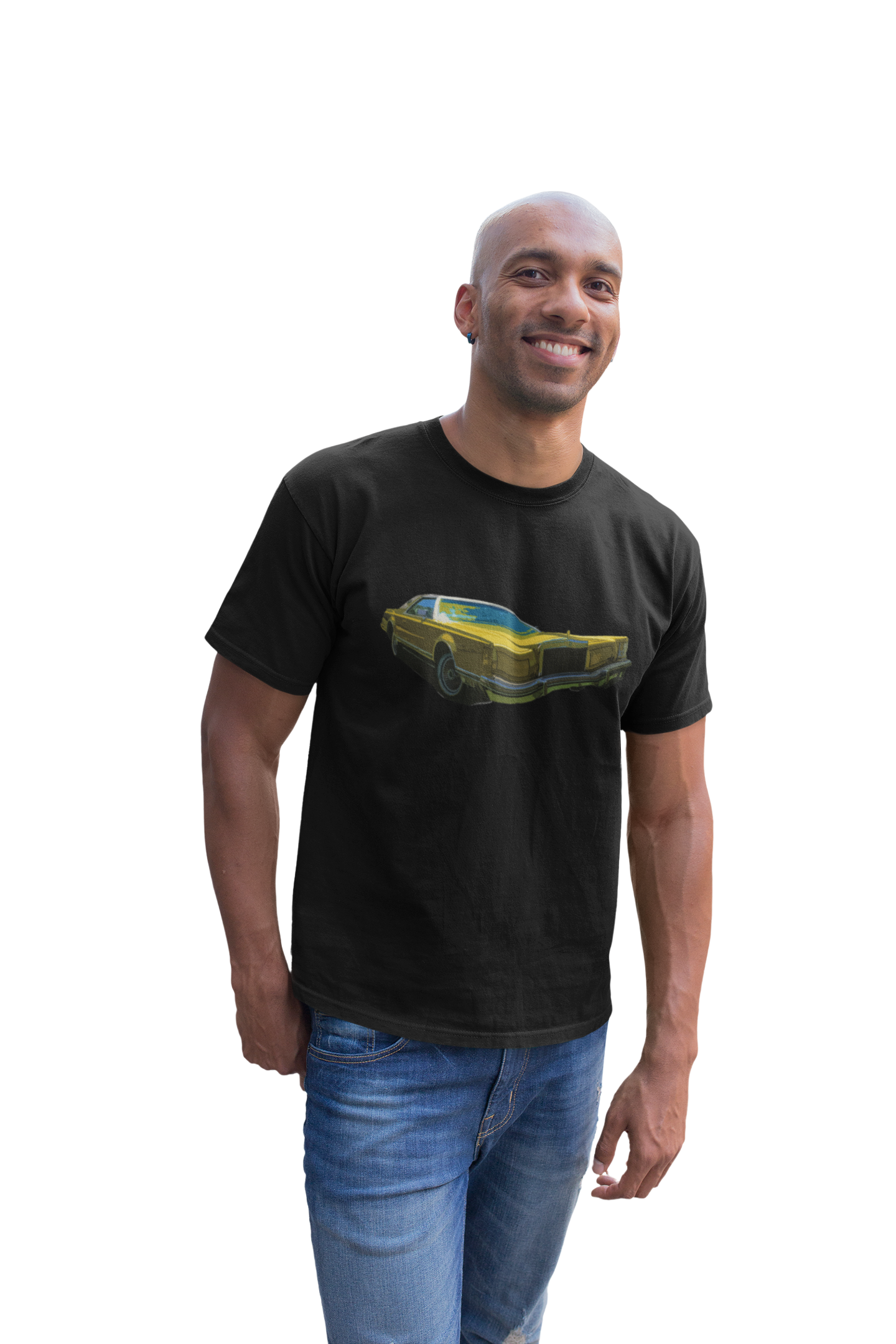 77 | 79 Yellow Lincoln Continental unisex T-Shirt All car guy gift Christmas gift FB Feral ford funny shirt gift for mom gift for wife Lincoln Car Lincoln Continental T-Shirt Unique gift