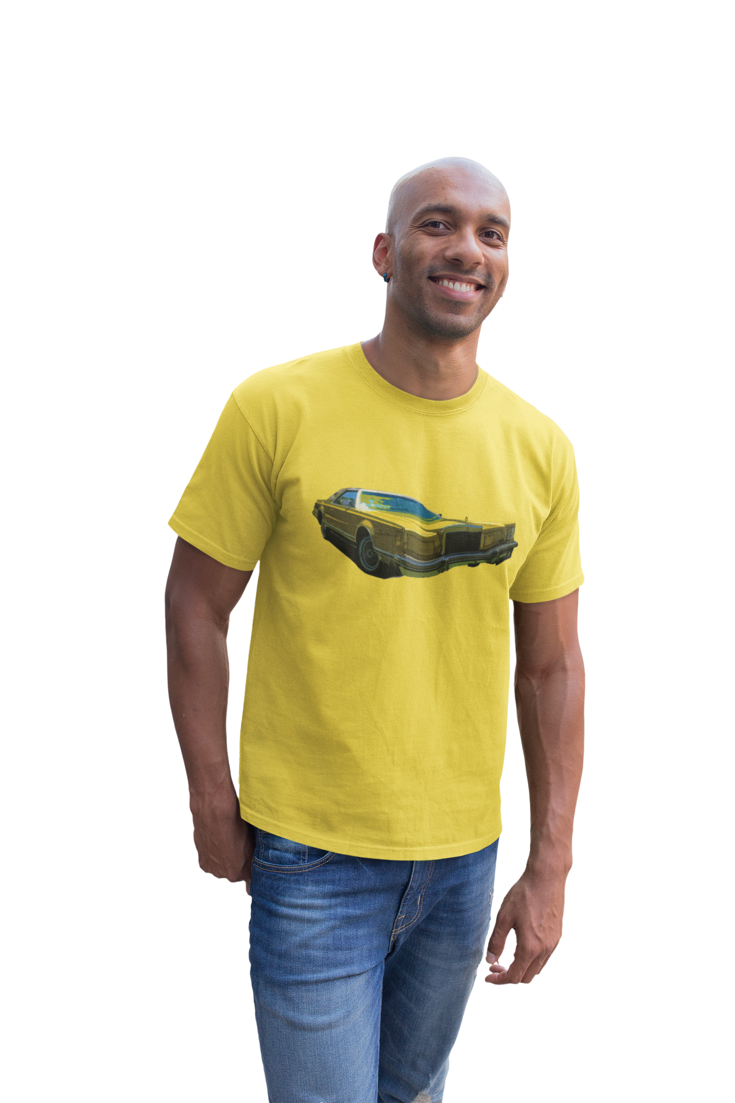 77 | 79 Yellow Lincoln Continental unisex T-Shirt All car guy gift Christmas gift FB Feral ford funny shirt gift for mom gift for wife Lincoln Car Lincoln Continental T-Shirt Unique gift