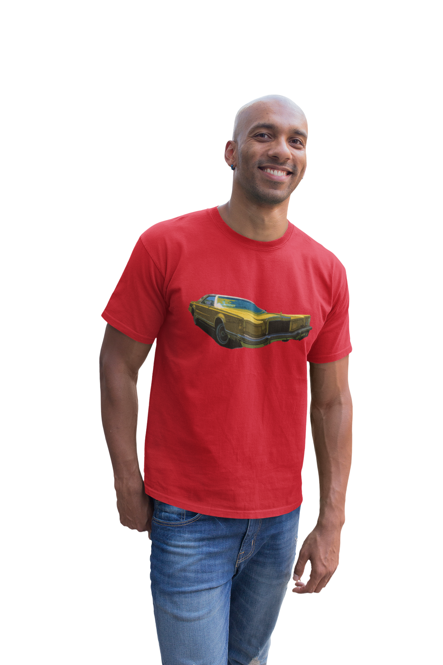 77 | 79 Yellow Lincoln Continental unisex T-Shirt All car guy gift Christmas gift FB Feral ford funny shirt gift for mom gift for wife Lincoln Car Lincoln Continental T-Shirt Unique gift