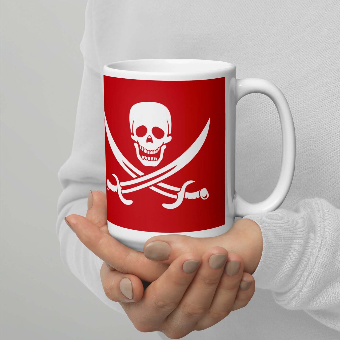 Pirate Mug - No Quarter. All Caffeine Coffee Addiction Coffee Beans Coffee Break Coffee Humor Coffee is Life Coffee Lover Coffee Shop Coffee Snob Coffee Time Espresso FB Funny Quotes Humor Java Latte Mocha Morning No quarter pirate pirate flag pirate mug Procaffeinating Sarcasm Wordplay
