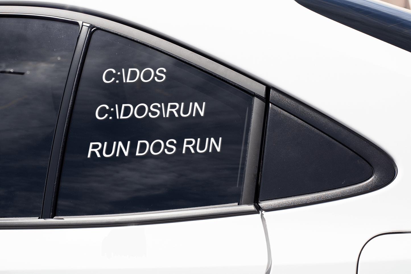 RUN DOS RUN - Vinyl decal adult adulting adulting not a fan All Die cut stickers FB funny sticker meme sticker sticker stickers vinyl sticker water proof sticker would not recommend