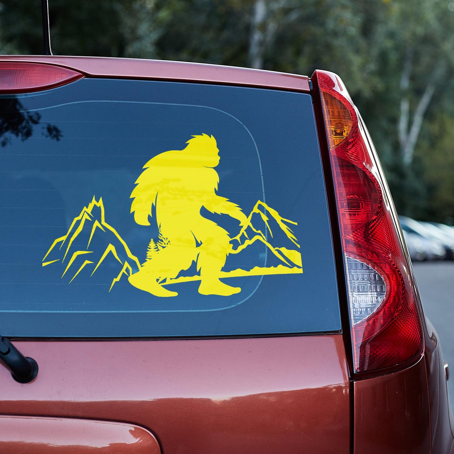 Bigfoot Vinyl decal All decal stickers Decals for cars Decals for Trucks decals for tumblers FB minivan sticker SUV decals truck decals window decal car Window decals window decor