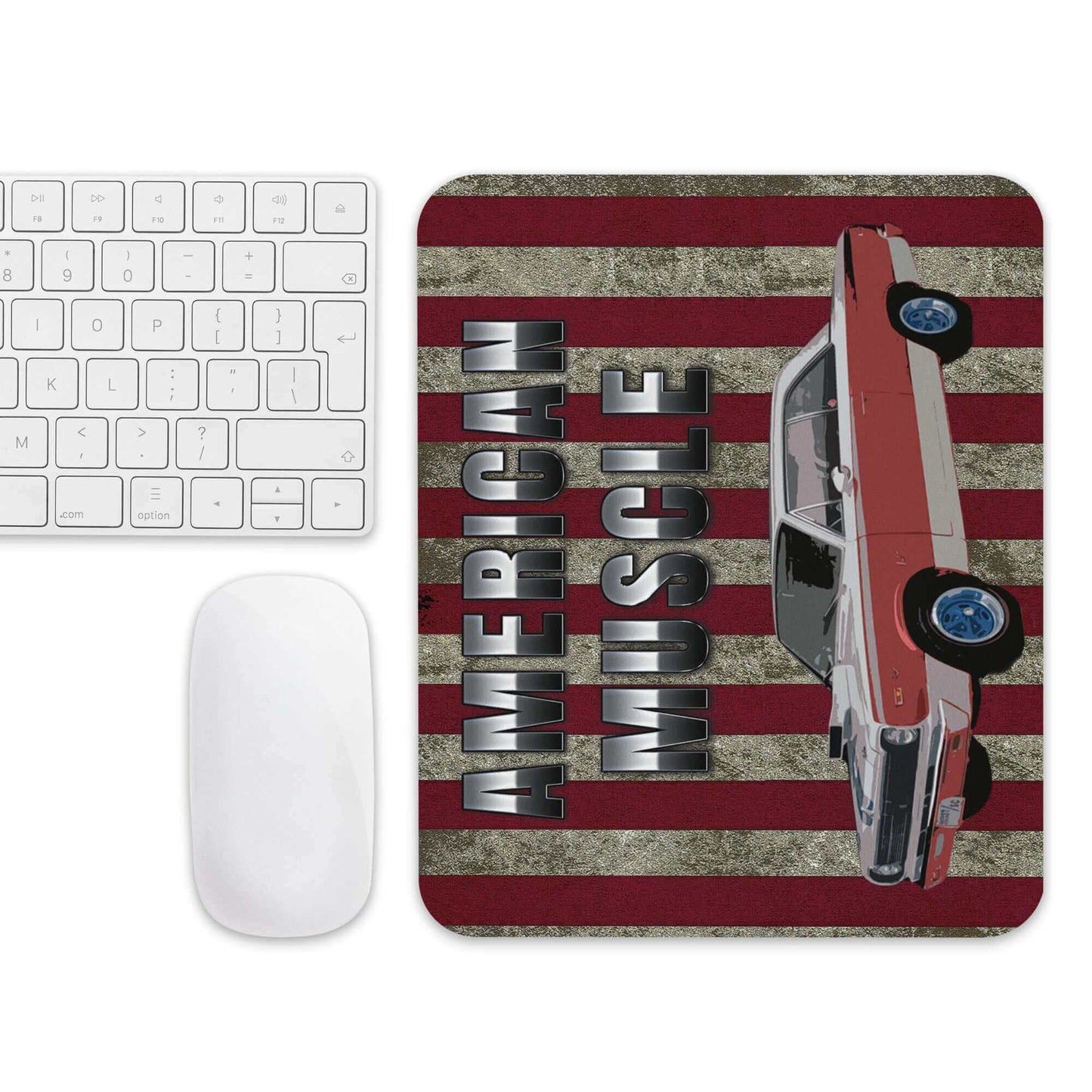 American Muscle - AMC Rambler - Mouse pad All AMC American MOtors American Motors Company Custom Mouse Pad FB Gasoline Engine Gremlin horse power Kenosha Kenosha Canoe Kenosha WI Muscle Car Muscle Kar Rambler Street Car V6 V8 Wisconsin