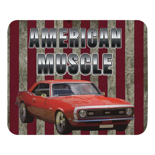 American Muscle - Chevy Corvette - Mouse pad american made Chevy Chrevrolet Corvette Custom Mouse Pad gas car gasoline car made in America muscle car V6 V8