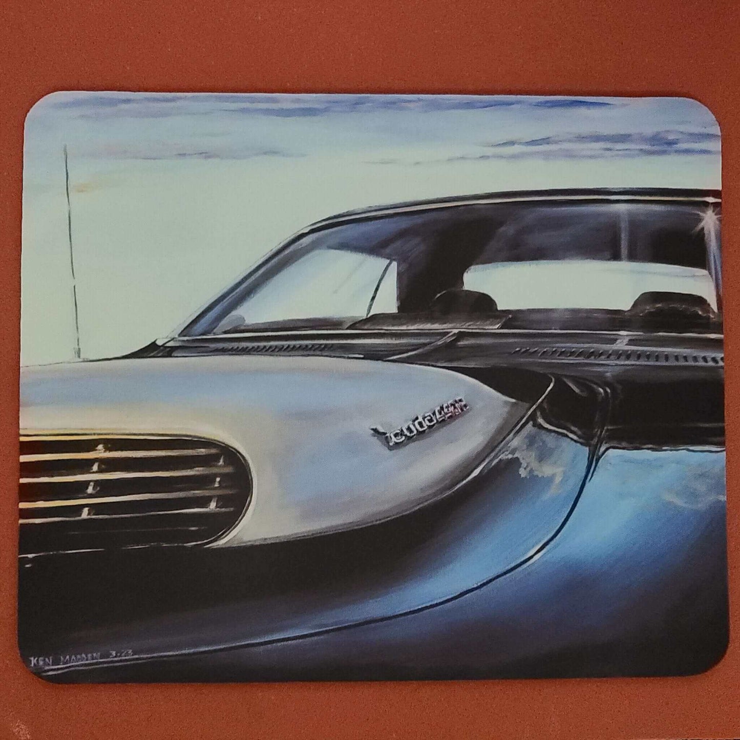 CUA 440 6 - Mouse pad 6 pack All American Made american muscle CUDA 440 CUDA 440 6 pack FB made in america muscle car plymouth six pack