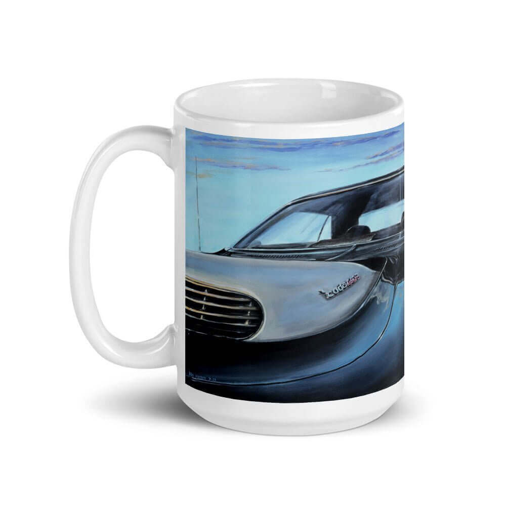 CUDA 440 - 6 - MaddK Studio- White glossy mug adult mug All American Made American Muscle coffee mug CUDA 440 CUDA 440 6 pack dishwasher safe mug FB hand made Handmade MaddK Made In America made in USA mug MUSCLE Muscle Car Muscle Kar Small Business Made