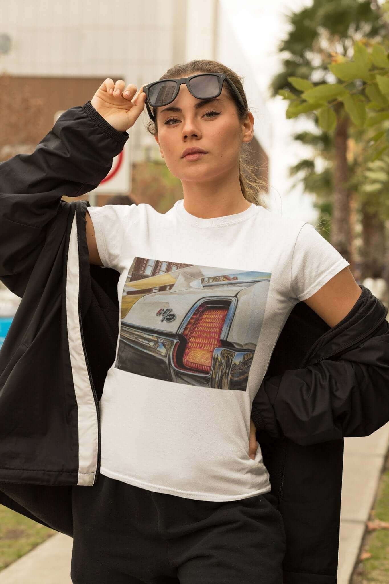 Doctor Olds' Hurst 69 - MaddK Studio - Unisex Short-Sleeve T-Shirt 1970 olds 1970 oldsmobile 6 cylinder 8 cylinder All American Made American Muscle Art car chevy Chevy Strong classic american car classic car FB gas car gasoline car hand made Handmade large car MaddK Made In America made in USA Mucle Car Muscle Car Olds olds 442 Olds Hurts Oldsmobile oldsmobile 442 Race Car Small Business Made Sports car Street Car Vintage Car