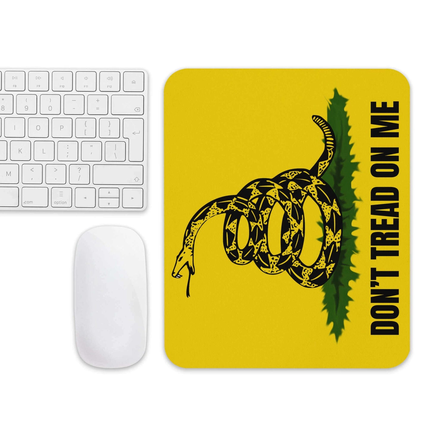 Don't tread on me - Mouse pad 1776 2nd amendment agorism constitution dont tread on me freedom gadsden libertarian liberty liberty snake tea party voluntaryism