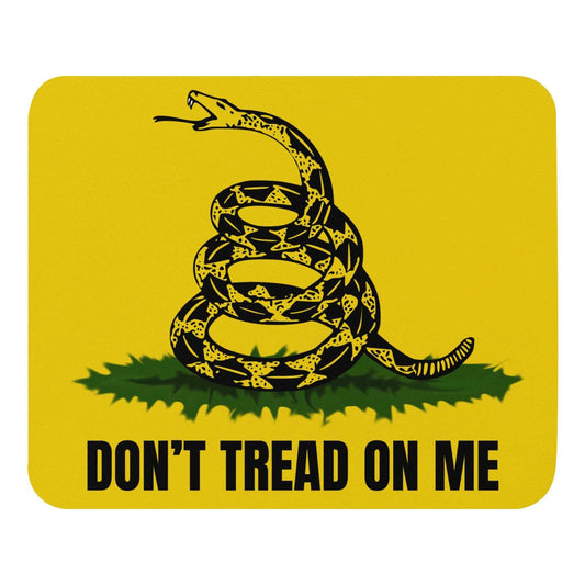 Don't tread on me - Mouse pad 1776 2nd amendment agorism constitution dont tread on me freedom gadsden libertarian liberty liberty snake tea party voluntaryism
