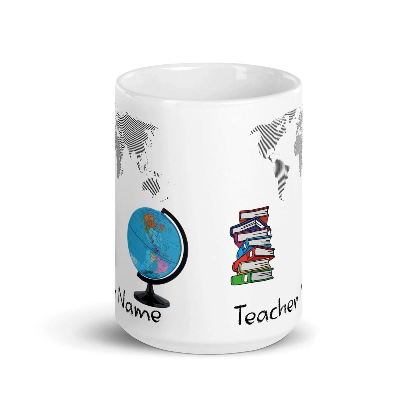 Geography / Social Studies Teacher - White glossy mug All end of year FB geography school social studies teacher teacher appreciation teacher gift