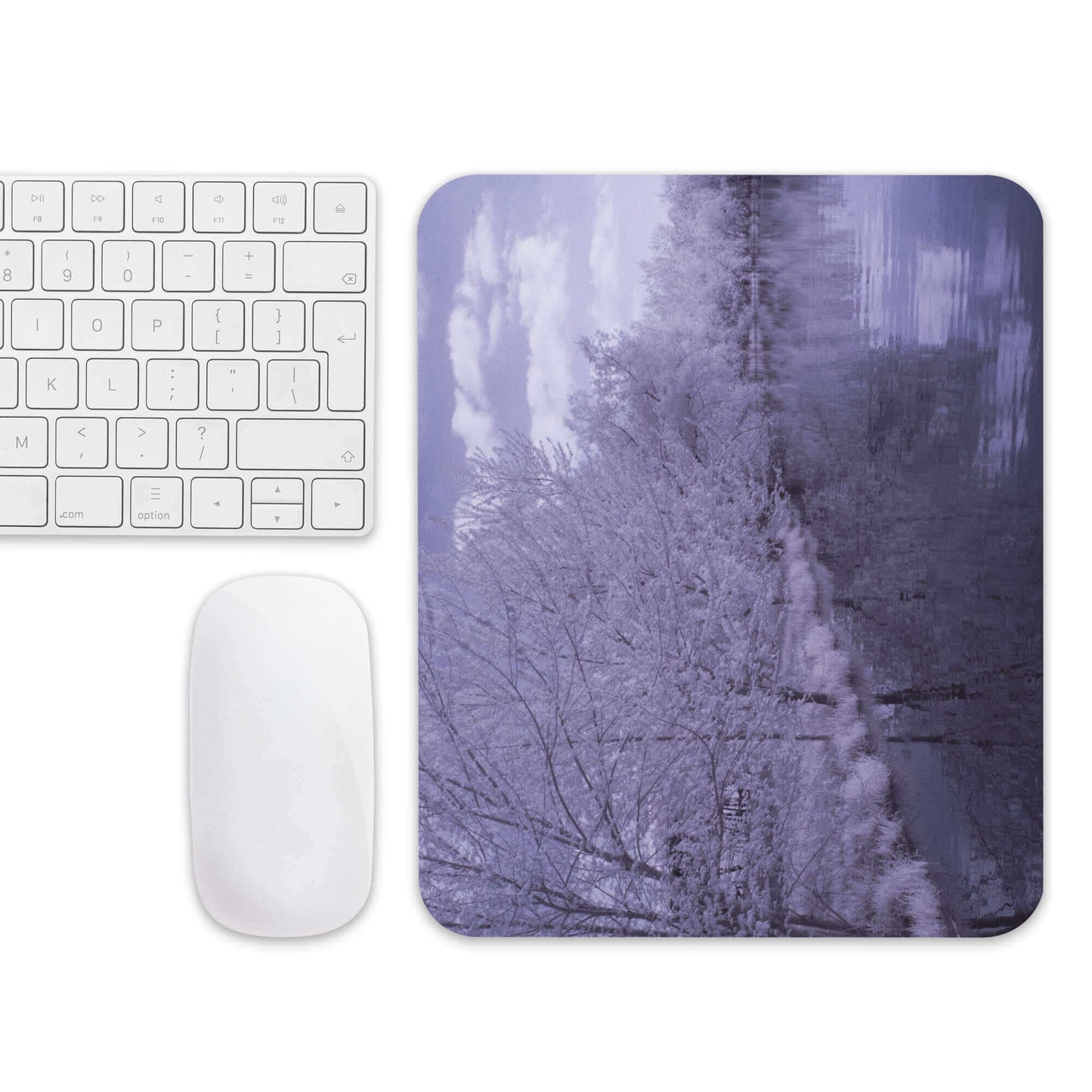 Infrared photo of Lake Julia - Mouse pad alien All Farmington FB infra red infrared IR lake Lake Julia Minnesota photo photography