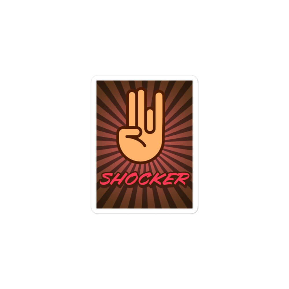The Shocker - Bubble-free stickers