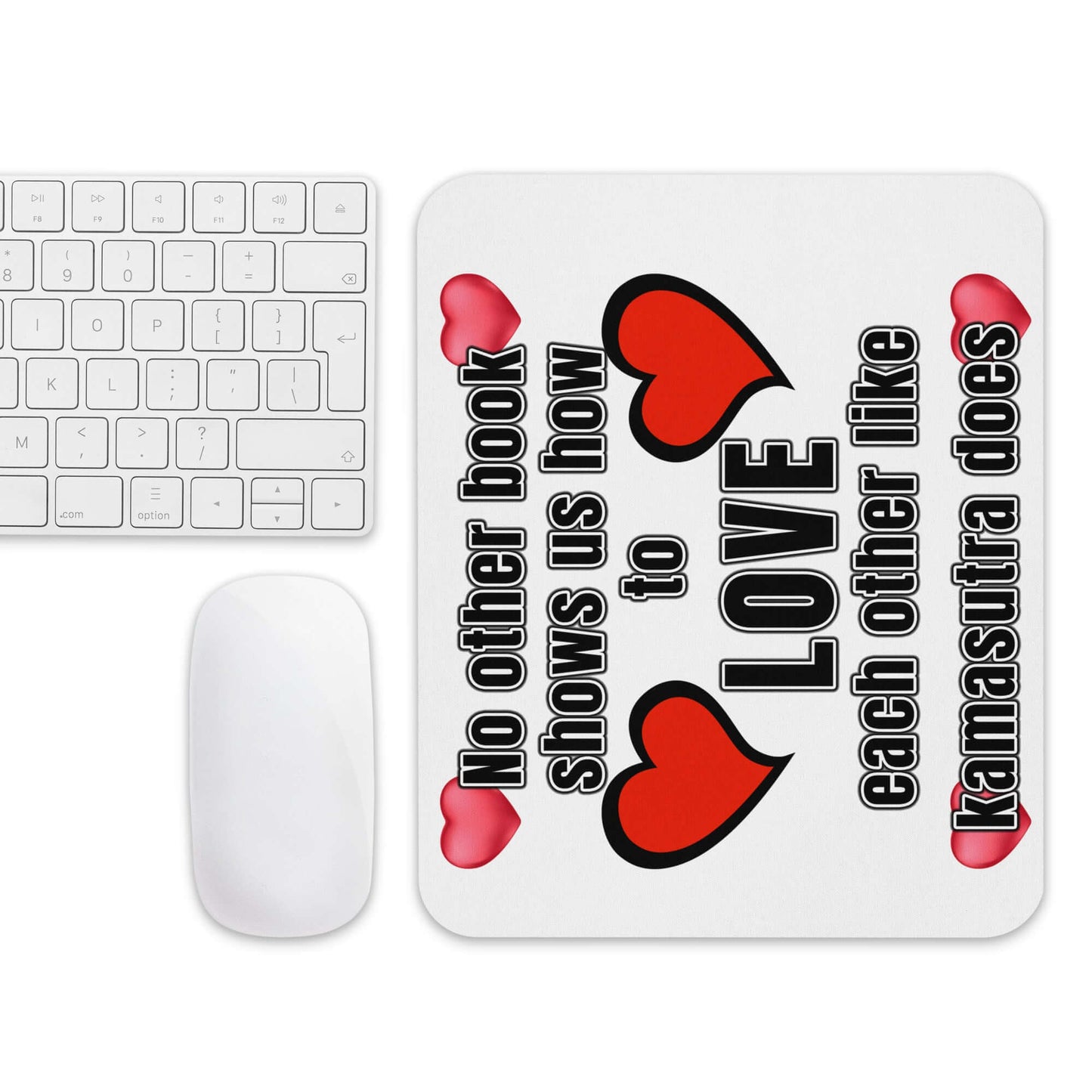 No other book shows us how to love each other like the Kamasutra does - Mouse pad All bible FB indian Kamasutra love sex