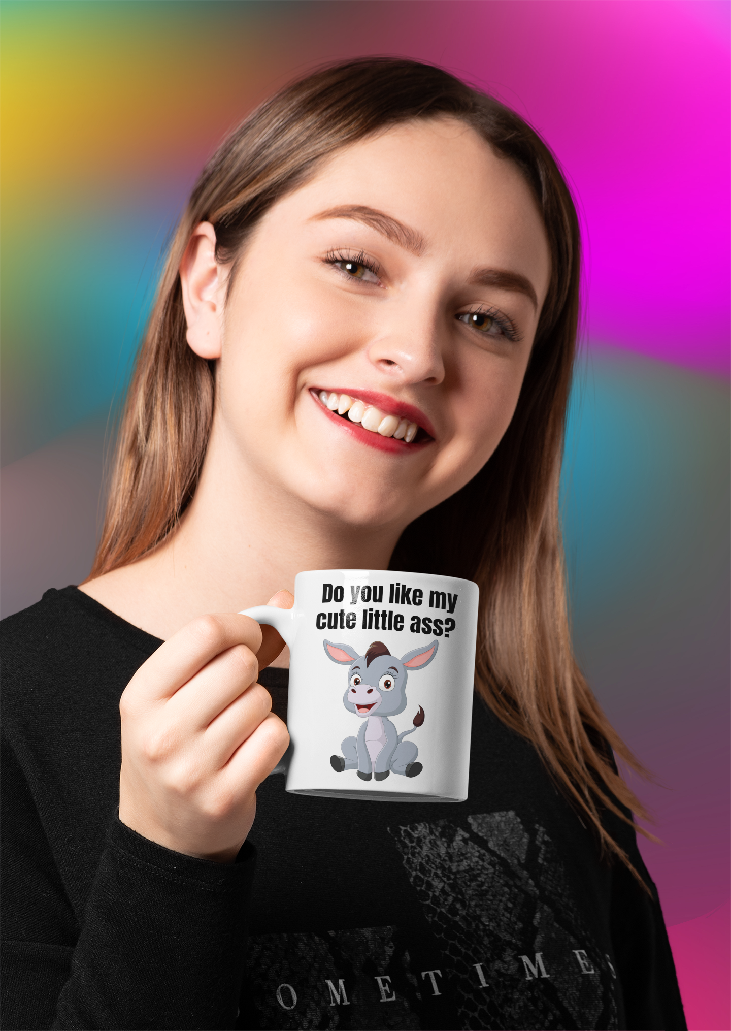 Do you like my cute little ass? - White glossy mug adult humor All Coffee Mug for Mom dad jokes FB funny coffee mug Funny Sarcastic Mug gift for mom gift for wife mothers day mug sarcastic coffee mug
