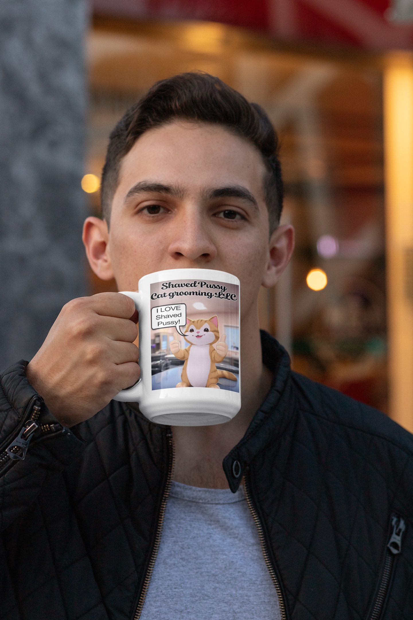 Shaved Pussy Cat Grooming LLC funny mug All Caffeine Christian gift Christmas gift Coffee Time Dark Humor FB Funny Sarcastic Mug gift for boyfriend gift for dad gift for grandpa gift for him gift for husband gift for mom gift for wife Java Mocha stocking stuffer