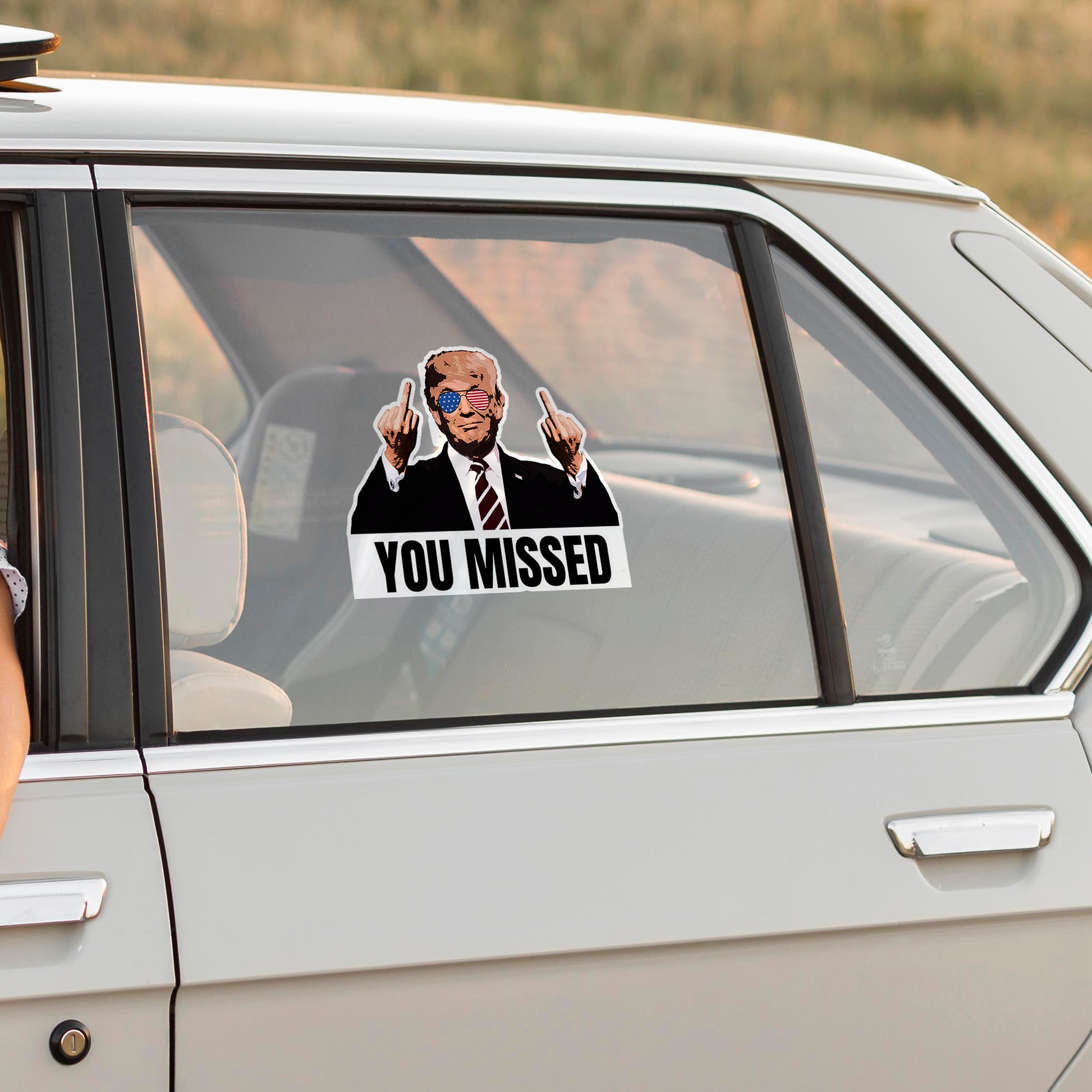 TRUMP FIGHT 2024 Vinyl Decal Sticker MAGA DONALD PRESIDENT FLAG - Foto 6