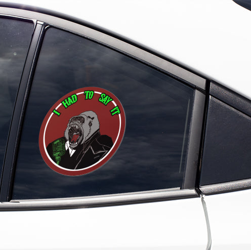 I had to say it sticker Aaron All FB I had to say it Podcast