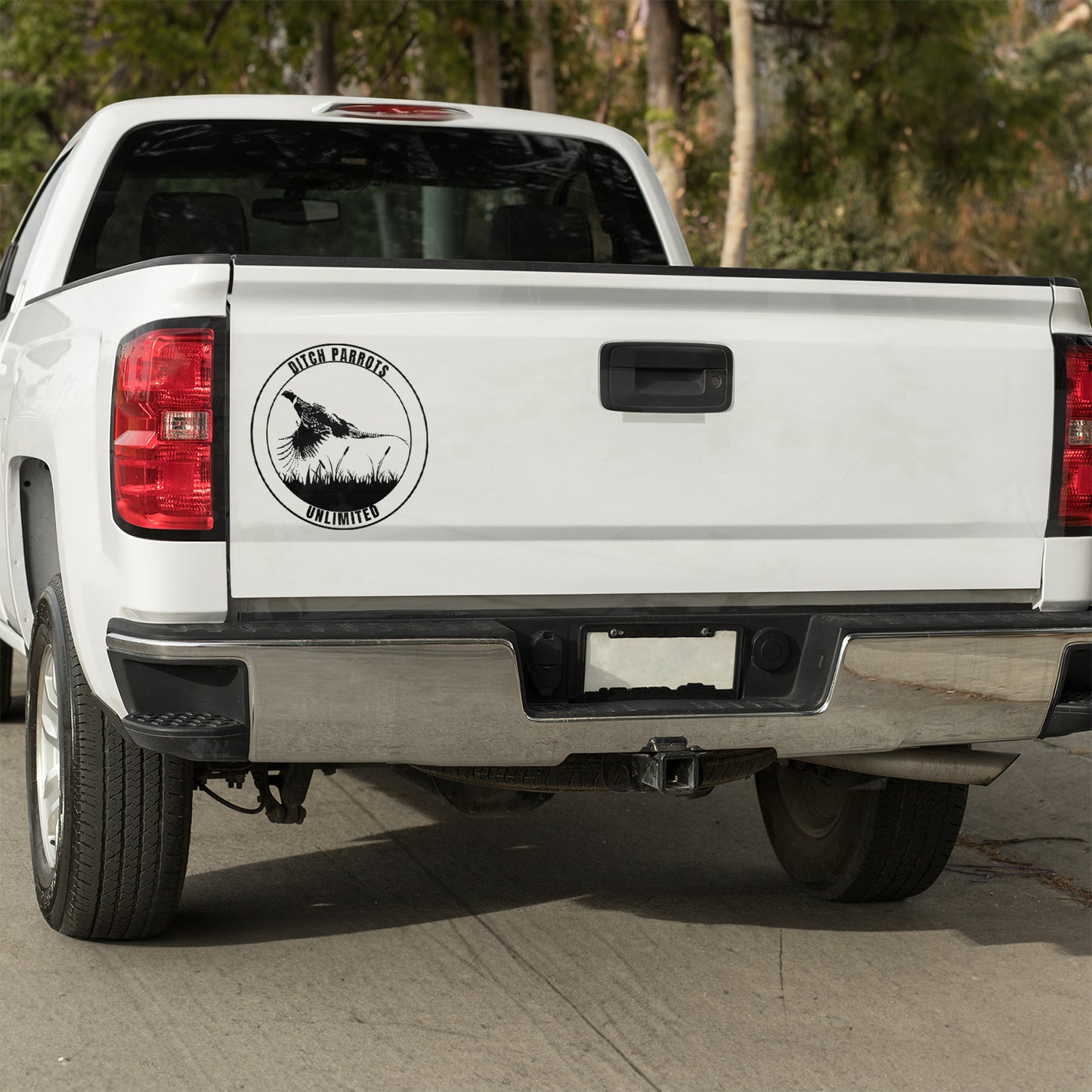 Ditch Parrots Unlimited Vinyl decal All decal stickers Decals for cars Decals for Trucks decals for tumblers deer decals for trucks deer hunter FB hunting hunting decal minivan sticker SUV decals truck decals window decal car Window decals window decor