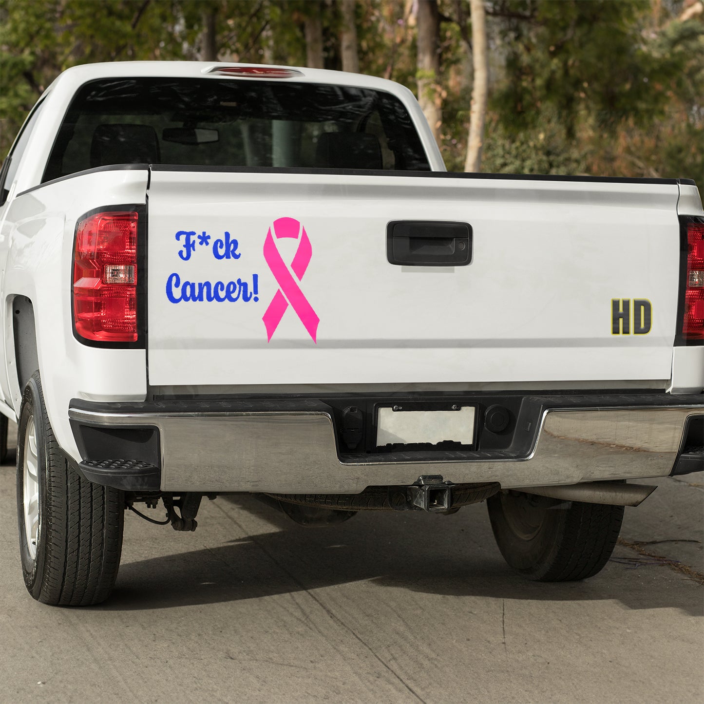 F*ck Cancer! Vinyl decal All Cancer decal stickers Decals for cars Decals for Trucks decals for tumblers disease FB minivan sticker SUV decals truck decals window decal car Window decals window decor