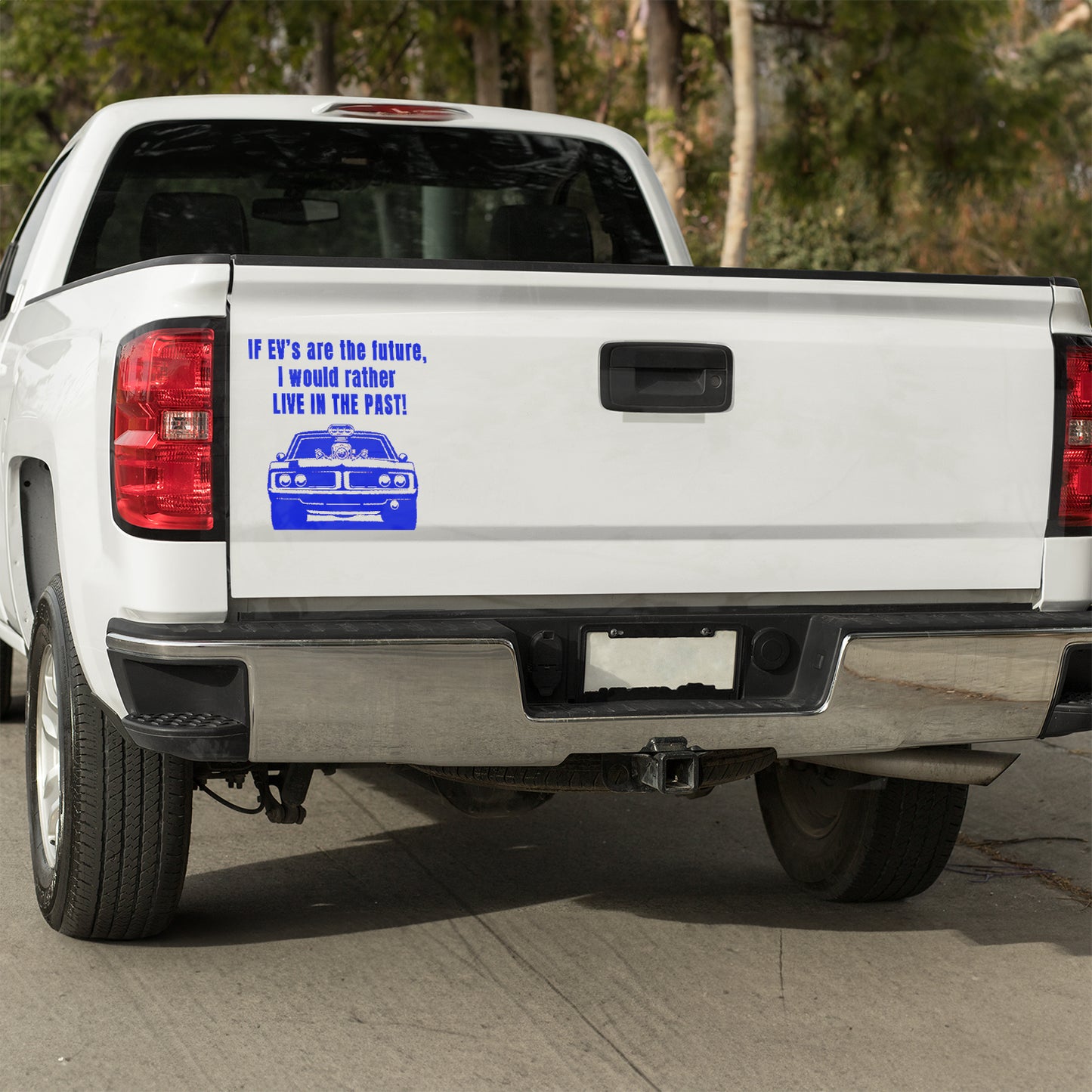 If EV's are the future, I would rather live in the past vinyl decal All decal stickers Decals for cars Decals for Trucks decals for tumblers FB minivan sticker Muscle Car SUV decals truck decals window decal car Window decals window decor