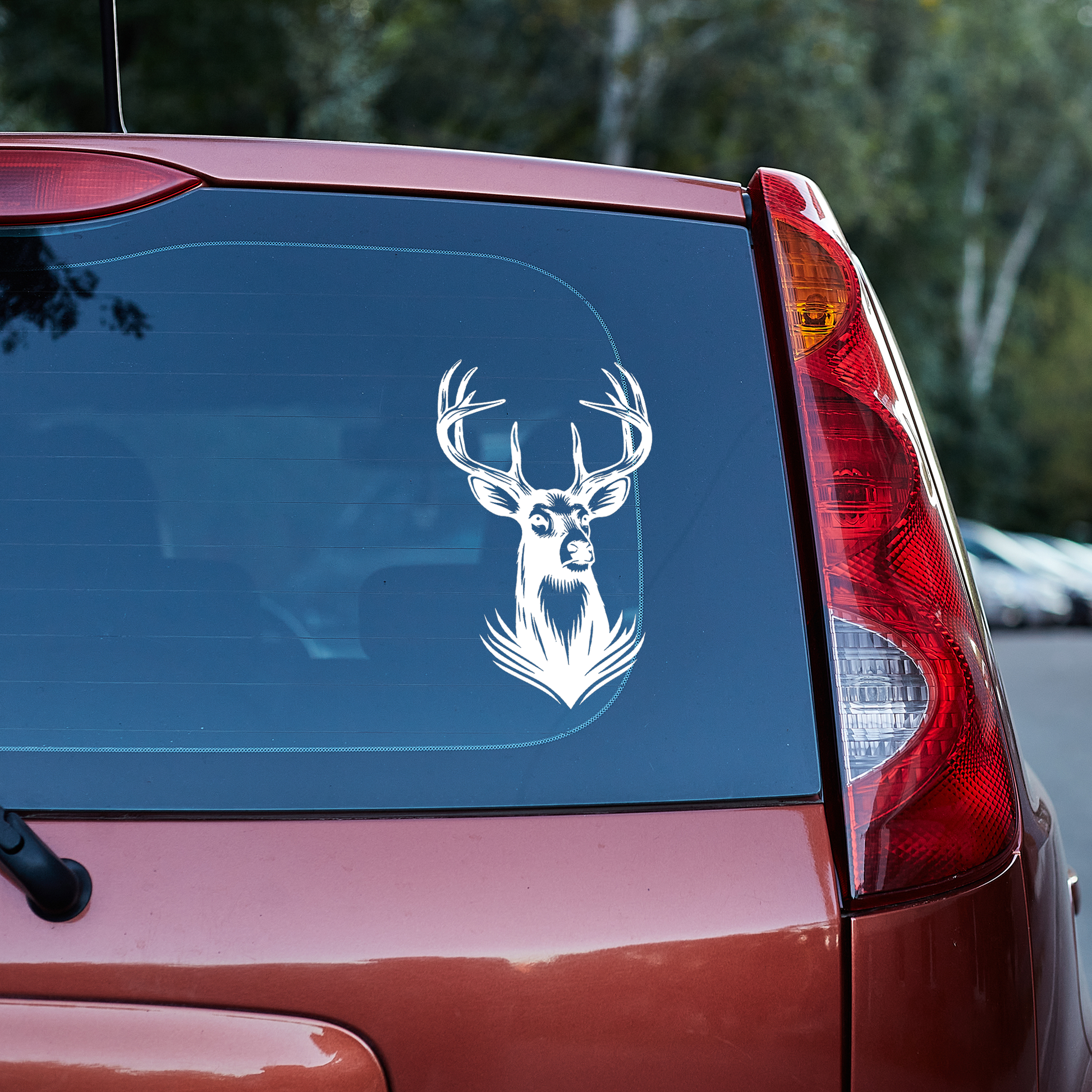 deer decal for car, vinyl decal All buck decal bumper decal car decal deer decals for trucks deer hunter FB gift for hunter hunter decal hunting decal van decal vinyl sticker Vinyl stickers window decal window sticker