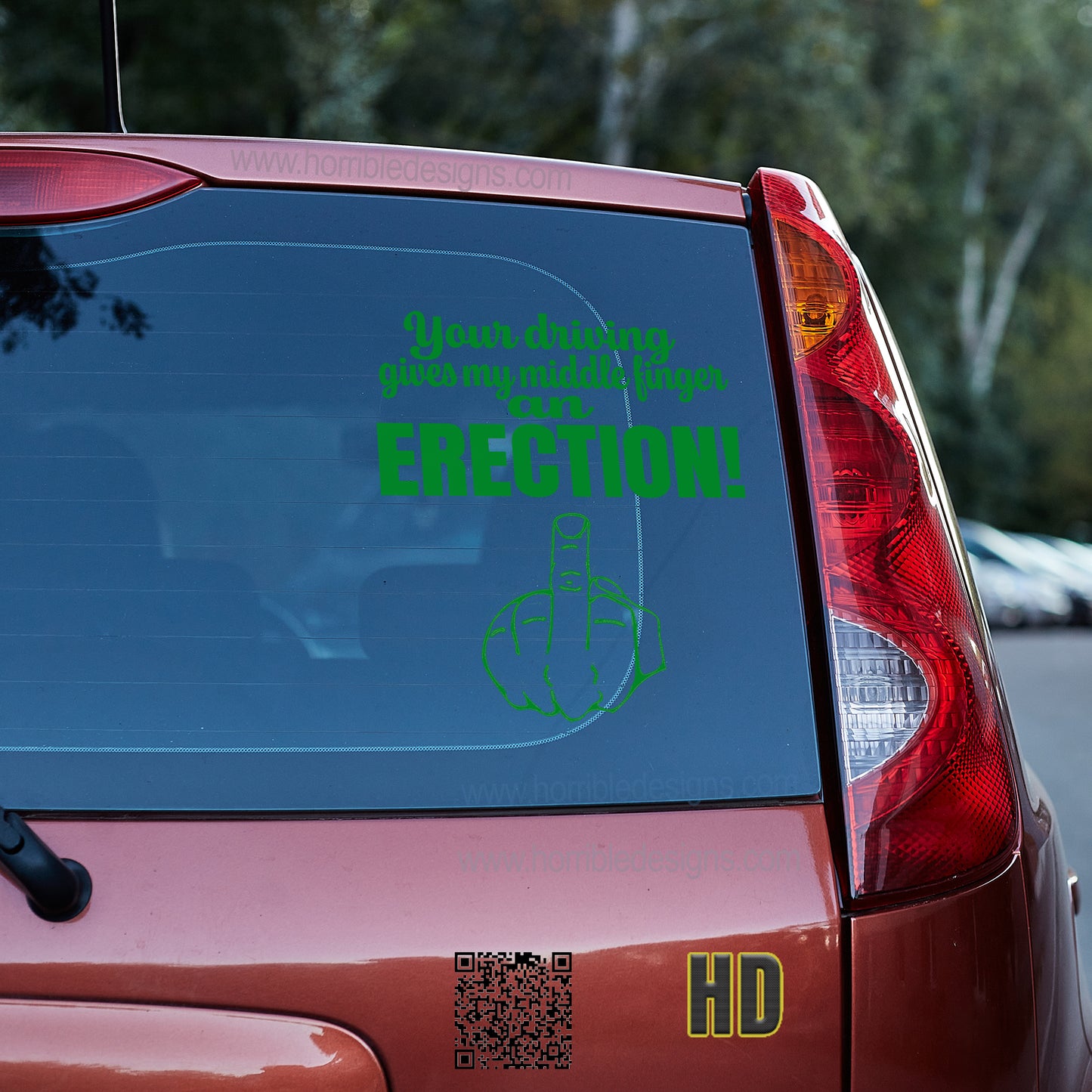 Your driving gives my middle finger an erection 4 Vinyl decal All boner decal stickers Decals for cars Decals for Trucks FB minivan sticker Skeleton skelleton SUV decals truck decals window decal car Window decals window decor