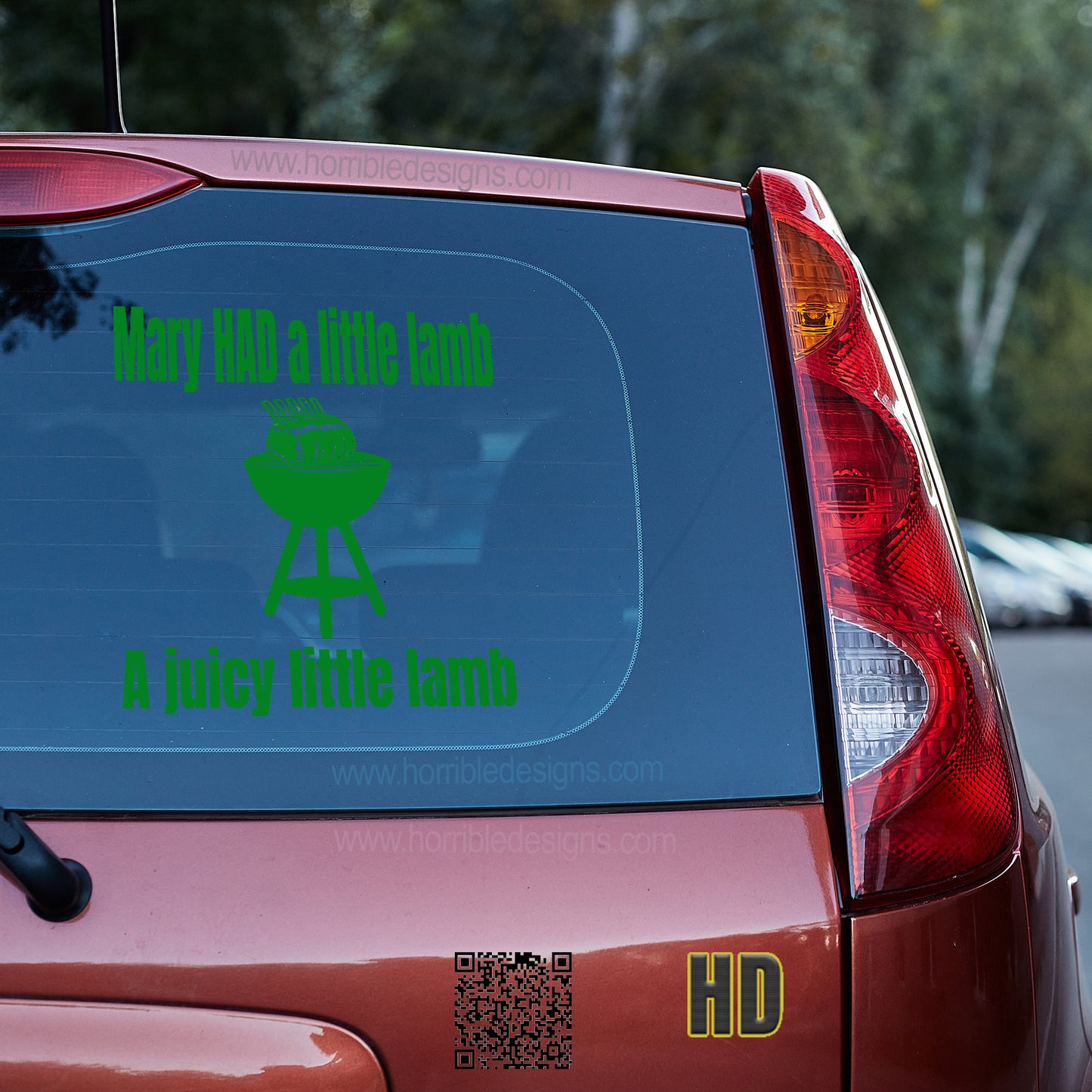 Mary HAD a little lamb, a juicy little lamb Vinyl decal carnivore decal stickers Decals for cars Decals for Trucks decals for tumblers keto meat meat diet minivan sticker SUV decals truck decals window decal car Window decals window decor