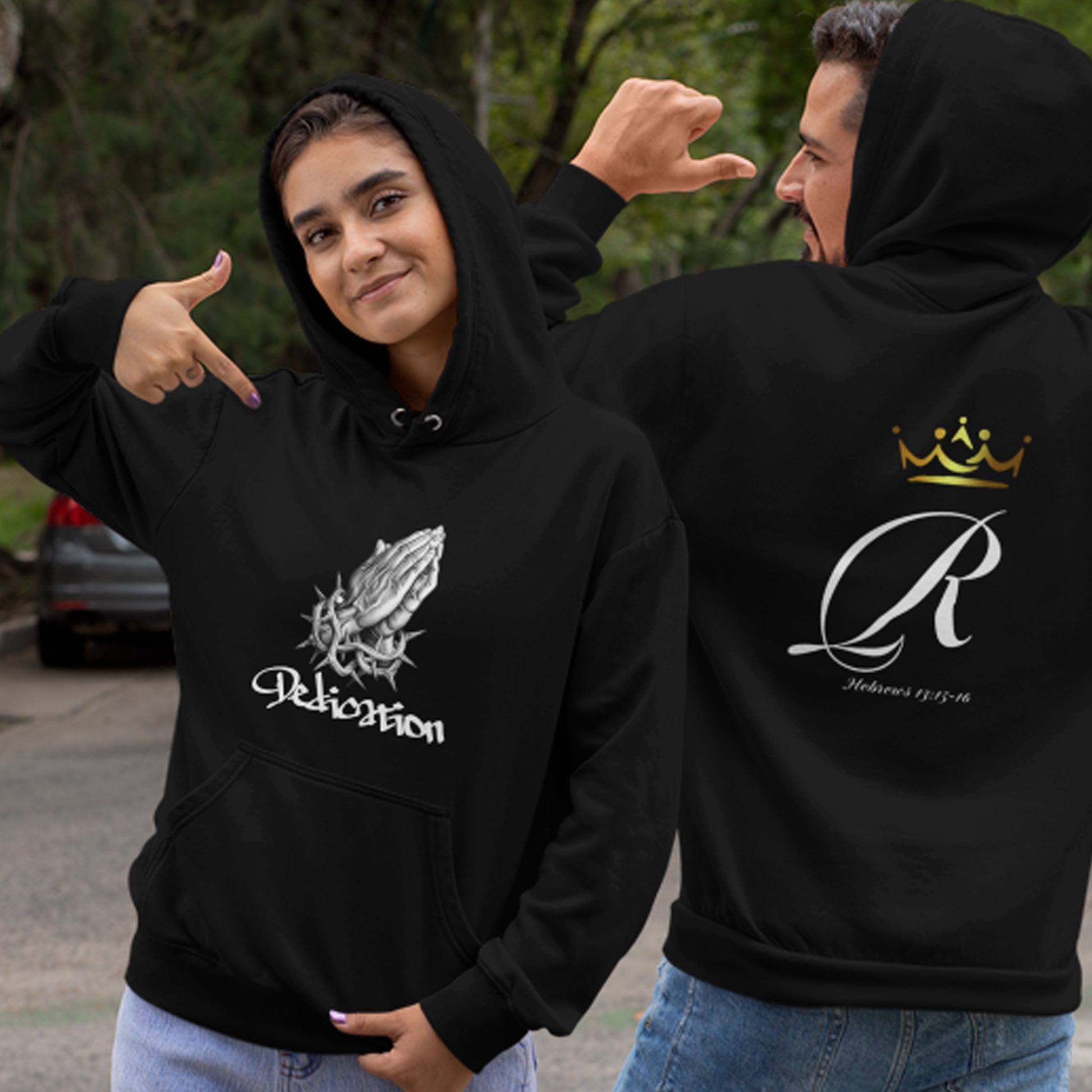 Dedication 2 Royalty Hustle Designs unisex hoodie Koby Hustle Kobyhustle