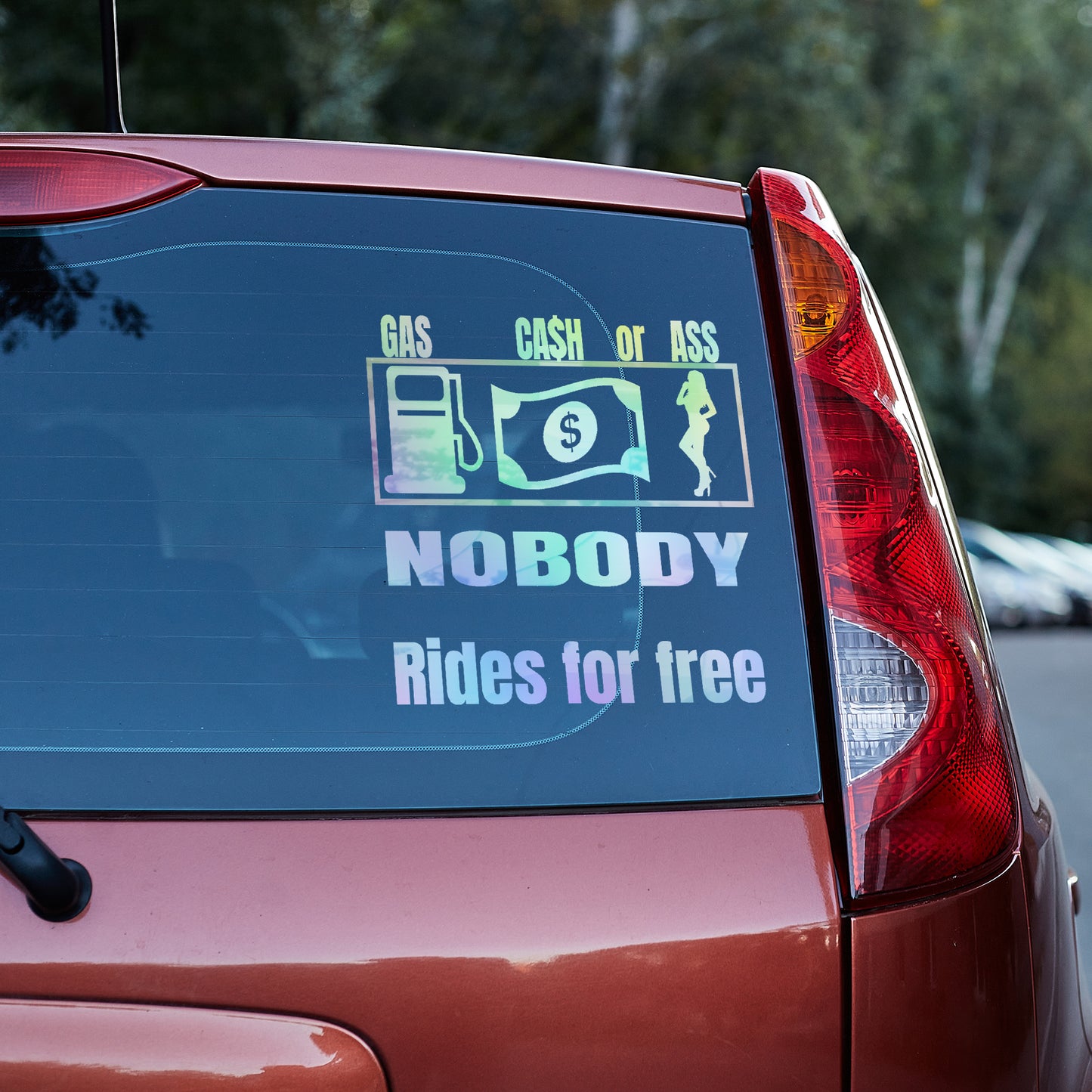 Gas Cash or Ass, nobody rides for free vinyl decal All decal stickers Decals for cars Decals for Trucks decals for tumblers FB minivan sticker SUV decals truck decals window decal car Window decals window decor