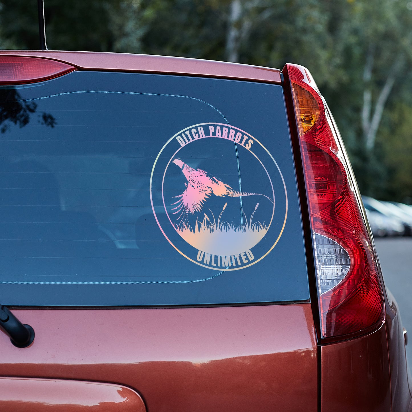 Ditch Parrots Unlimited Vinyl decal All decal stickers Decals for cars Decals for Trucks decals for tumblers deer decals for trucks deer hunter FB hunting hunting decal minivan sticker SUV decals truck decals window decal car Window decals window decor