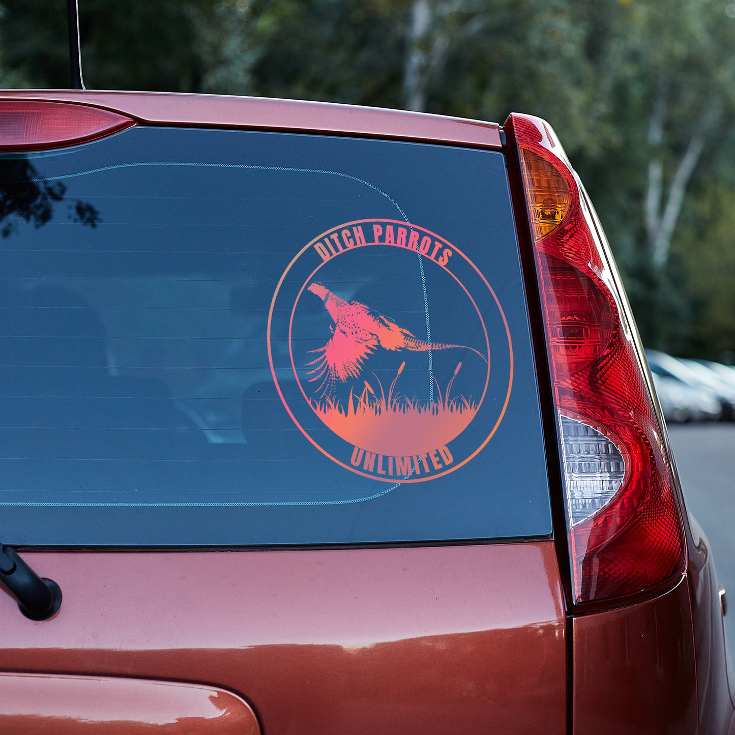 Ditch Parrots Unlimited Vinyl decal All decal stickers Decals for cars Decals for Trucks decals for tumblers deer decals for trucks deer hunter FB hunting hunting decal minivan sticker SUV decals truck decals window decal car Window decals window decor