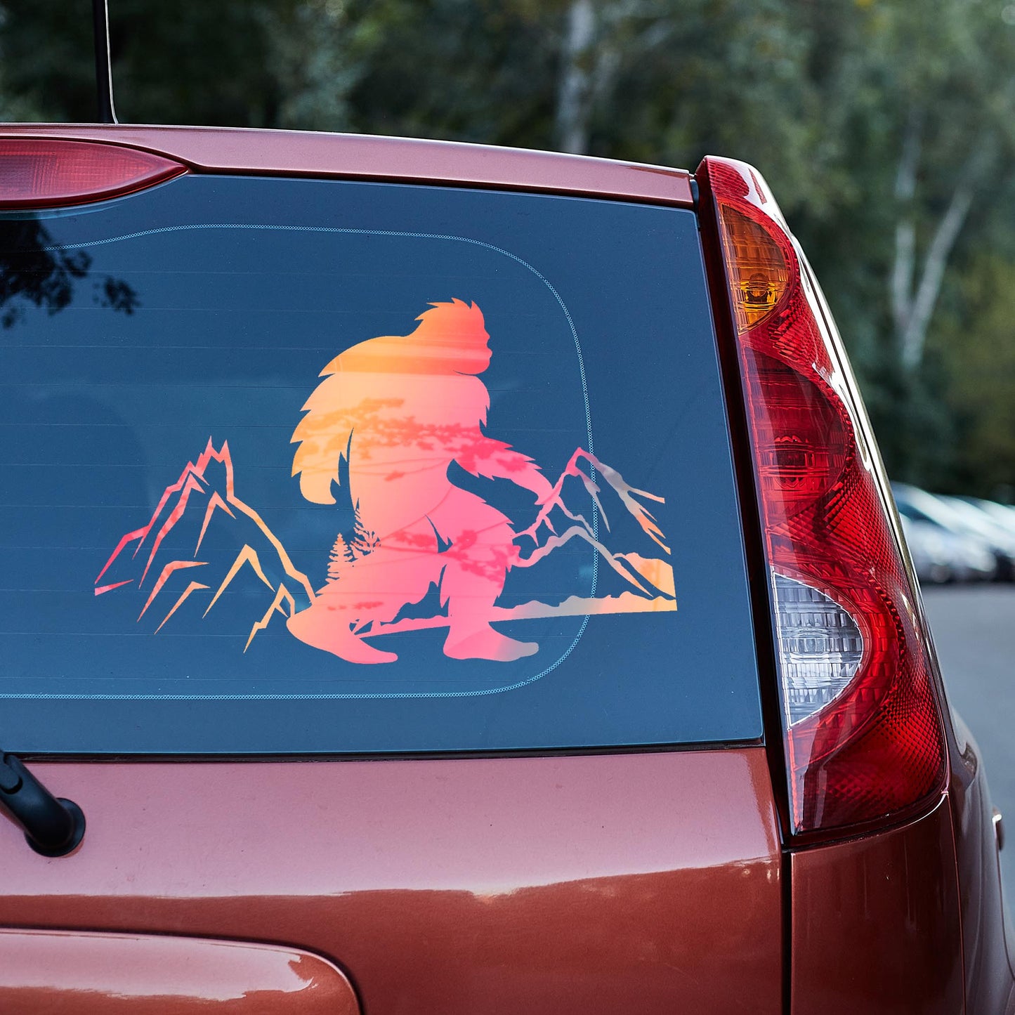 Bigfoot Vinyl decal decal stickers Decals for cars Decals for Trucks decals for tumblers minivan sticker SUV decals truck decals window decal car Window decals window decor