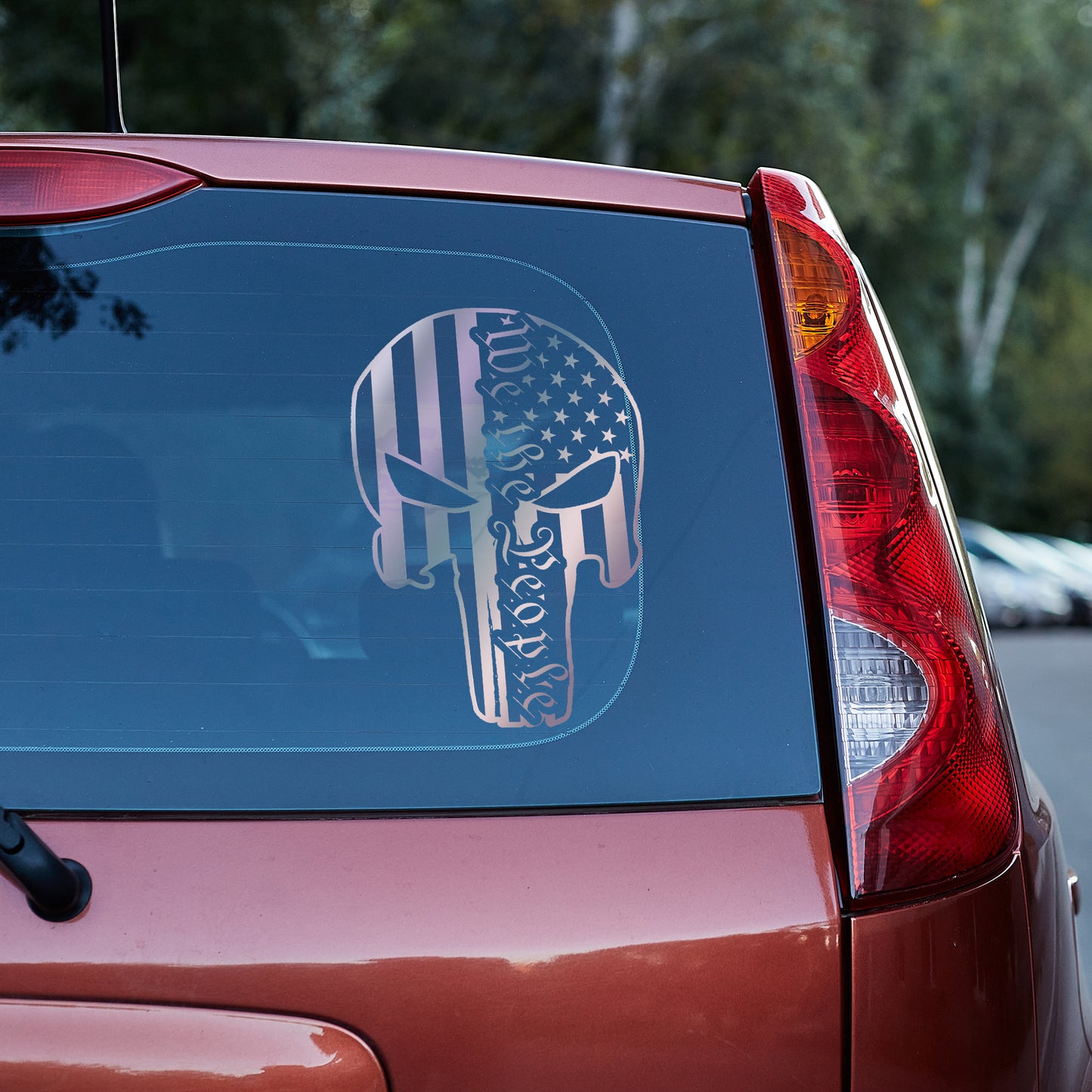 We the people patriotic skull vinyl decal 1776 decal stickers Decals for cars Decals for Trucks decals for tumblers freedom liberty minivan sticker SUV decals truck decals window decal car Window decals window decor