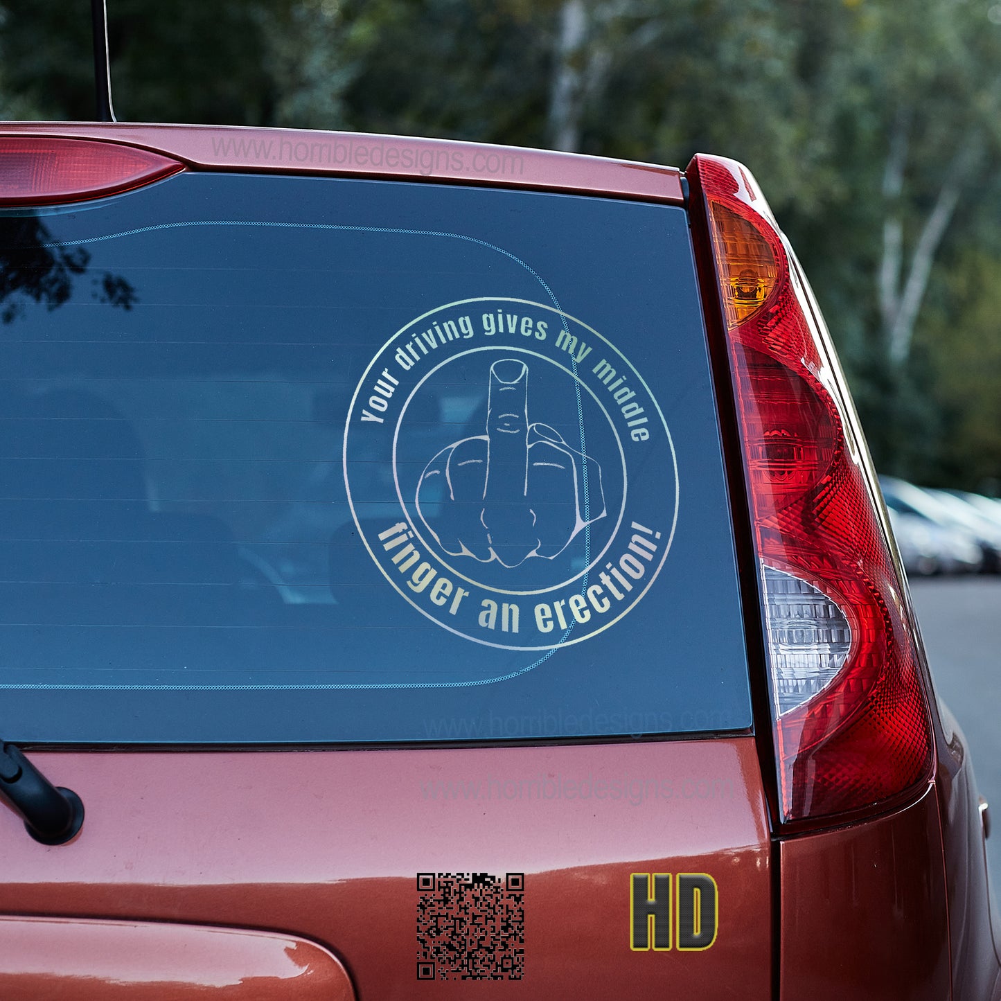 Your driving gives my middle finger an erection 2 Vinyl decal All boner decal stickers Decals for cars Decals for Trucks FB minivan sticker Skeleton skelleton SUV decals truck decals window decal car Window decals window decor